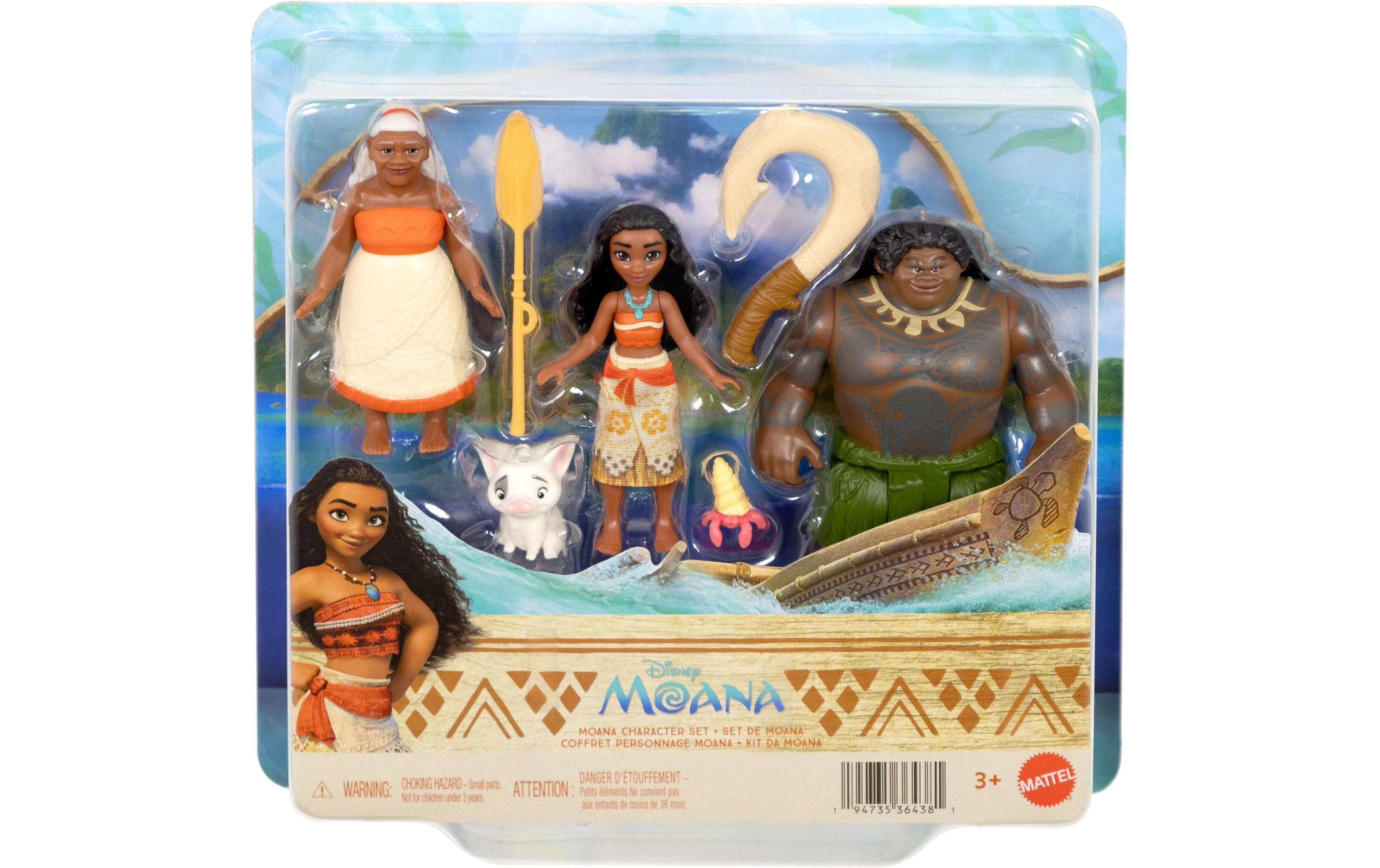 Disney Princess Spielset Disney Vaiana Kleine Puppen Character Pack