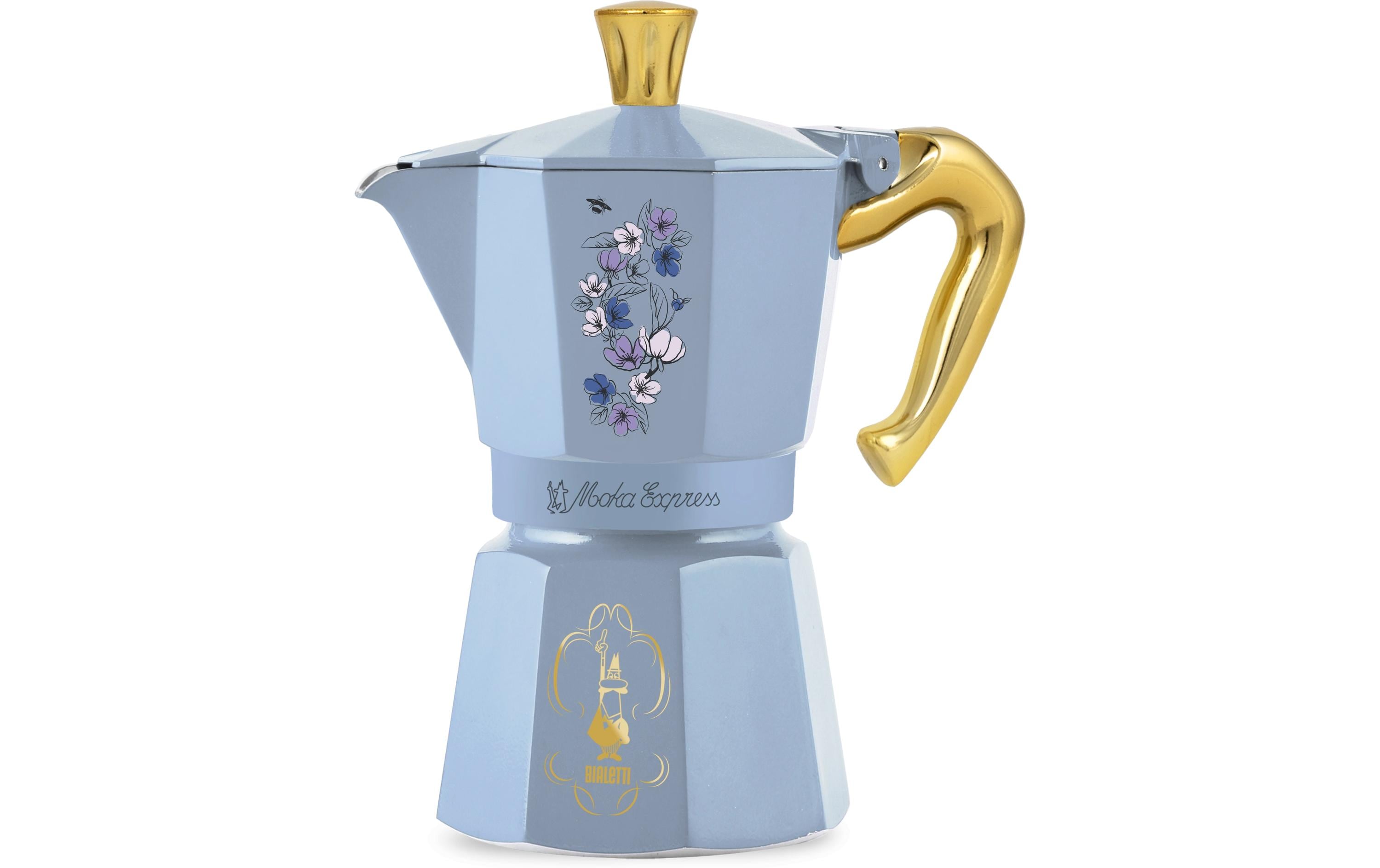 Bialetti Espressokocher Bridgerton Moka Express 6 Tassen