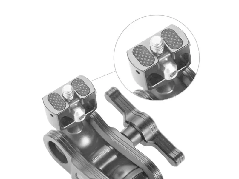 Smallrig Stativkopf Arm with Double Ballheads