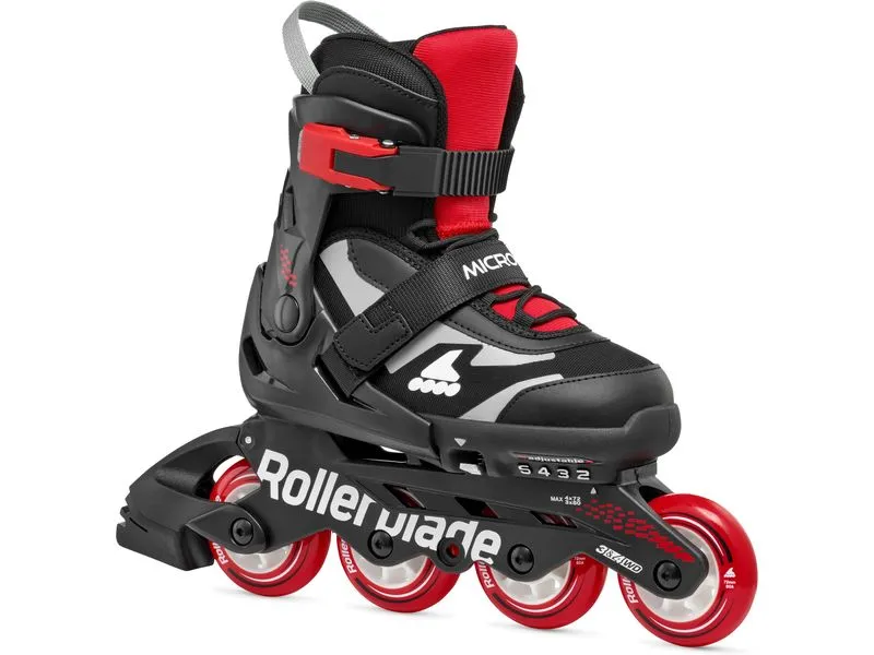 ROLLERBLADE Inline-Skates Microblade Schwarz/Rot, 36.5-40.5