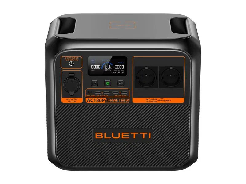 BLUETTI Power Station AC180P 1440 Wh