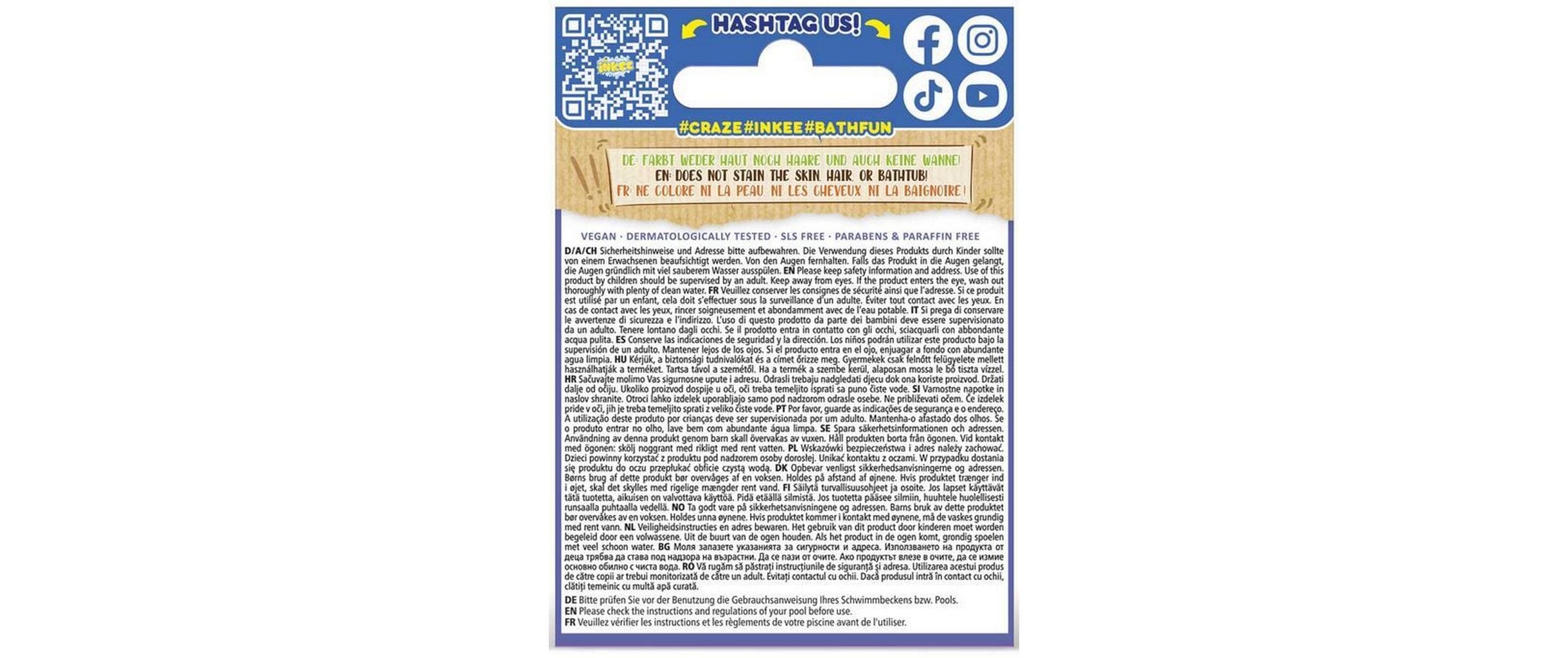 Craze Badespass Inkee Badedrops 16 Stück