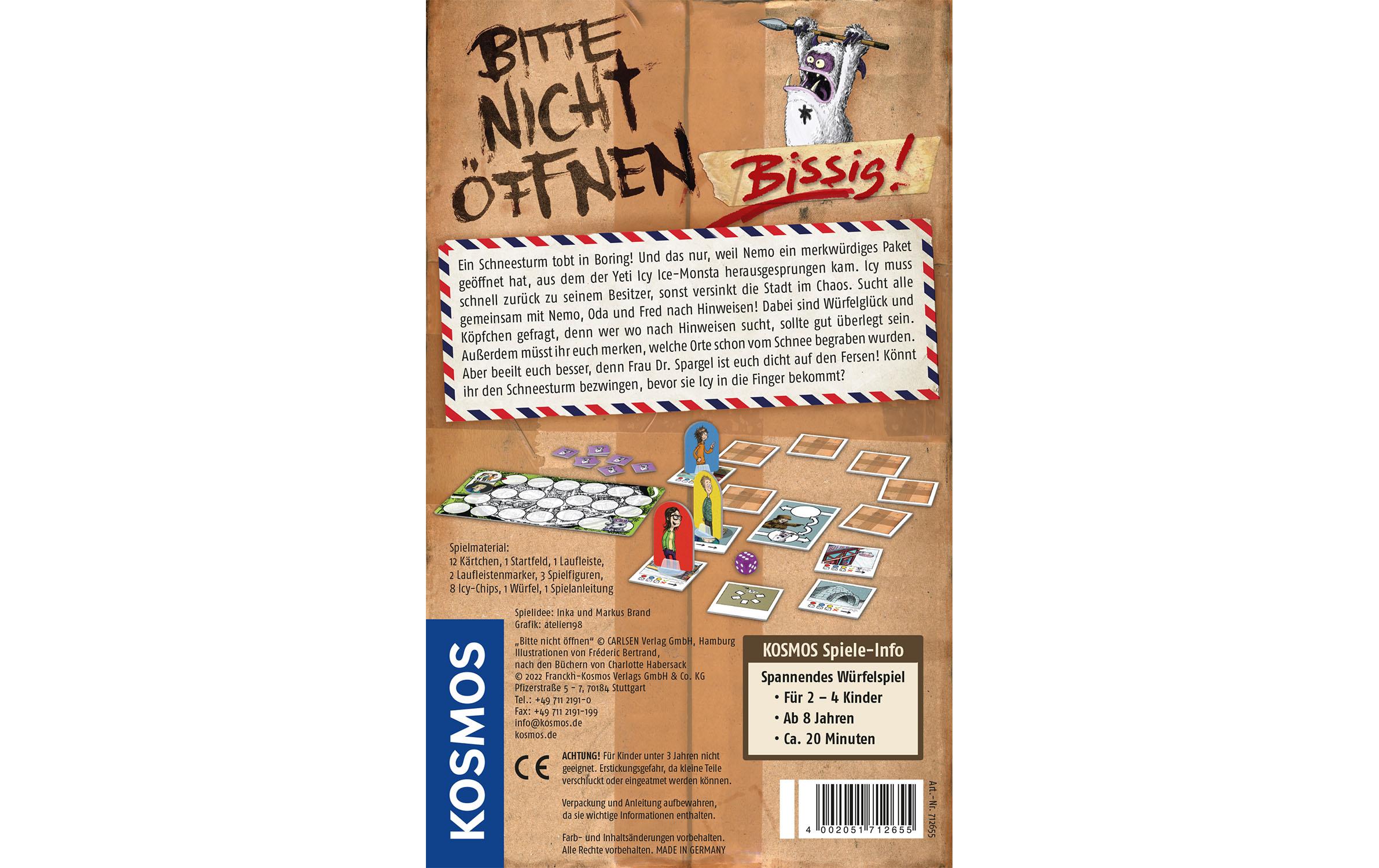 Kosmos Kinderspiel Bitte nicht öffnen – Bissig! Kosmos Kinderspiel Bitte nicht öffnen – Bissig!