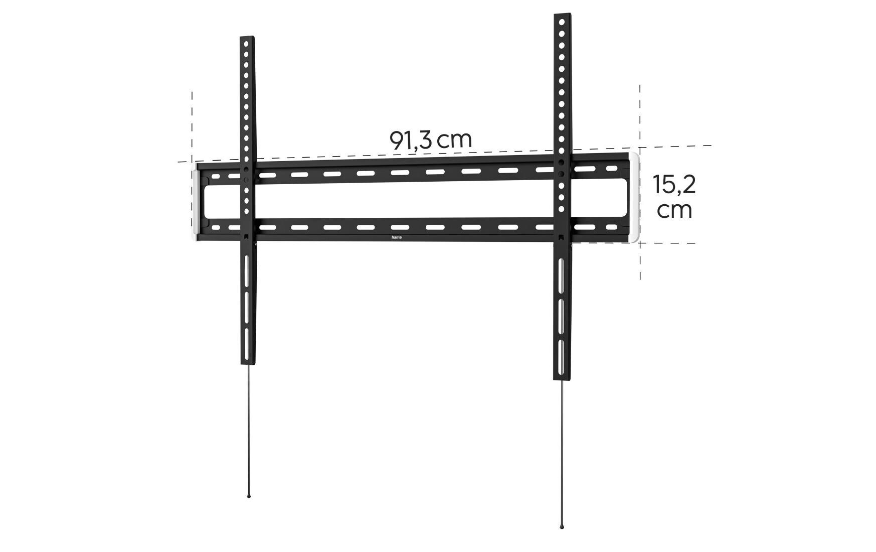 Hama Technics AG TV-Wandhalterung 100 Schwarz