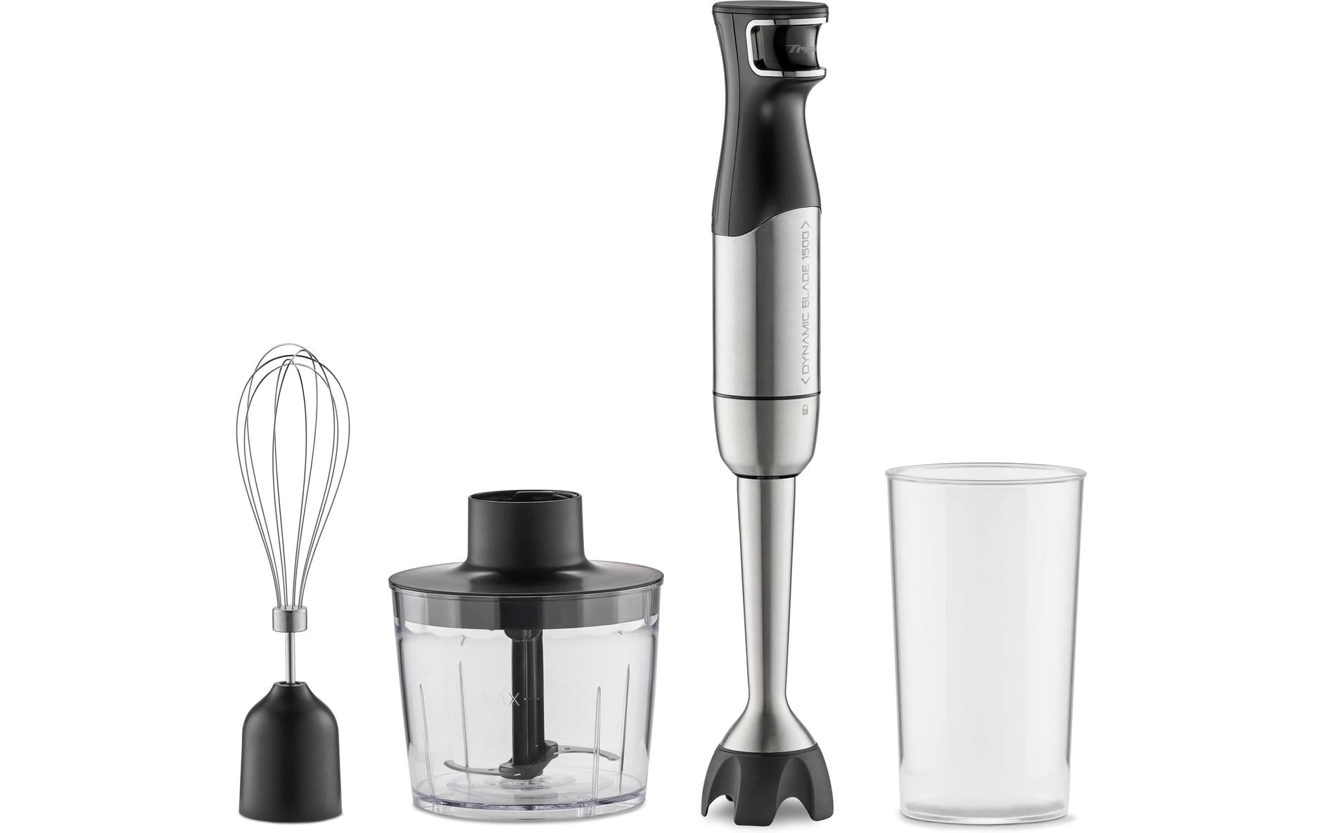 Trisa Stabmixer Dynamic Blade 1500 Schwarz/Silber