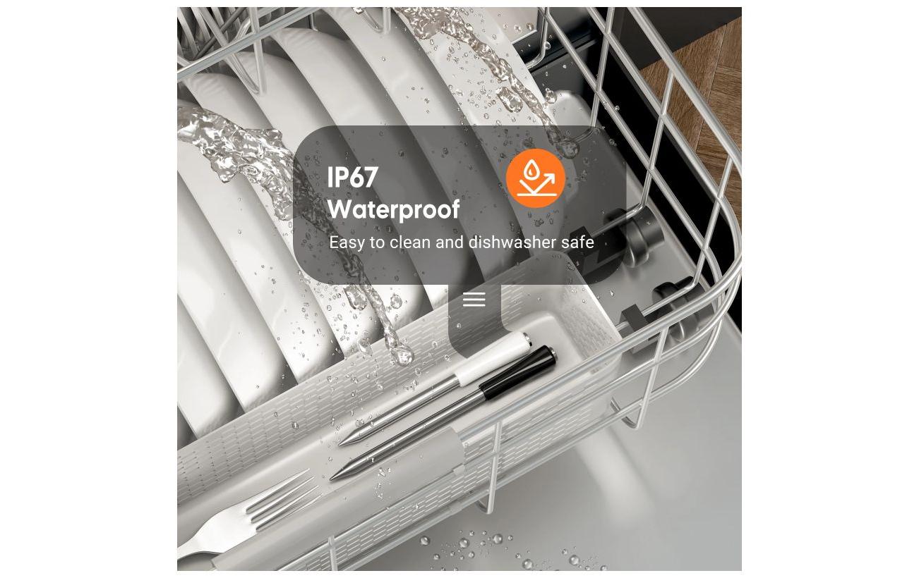 Inkbird Fleischthermometer INT-12-BW Doppelsonde