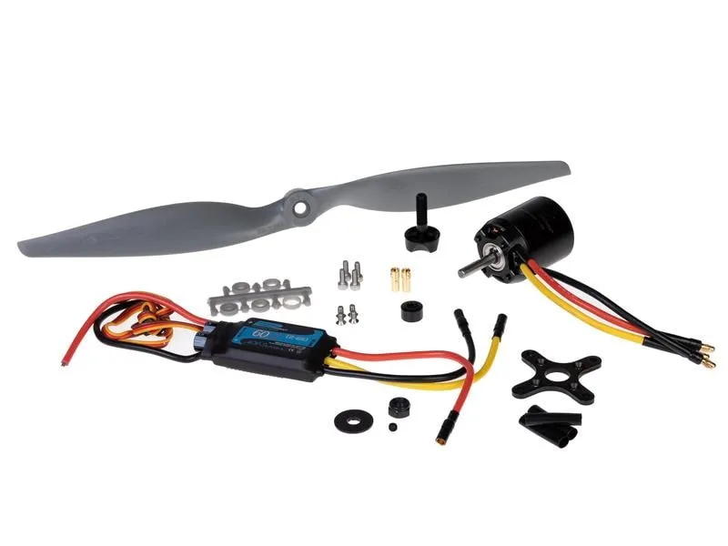 EP Brushless-Antriebsset Trainer 3S 2826-1150 KV, 60 A