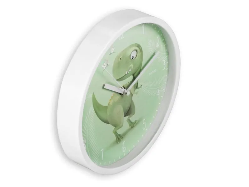 Hama Wanduhr Cebu Ø 25 cm, Grün/Weiss