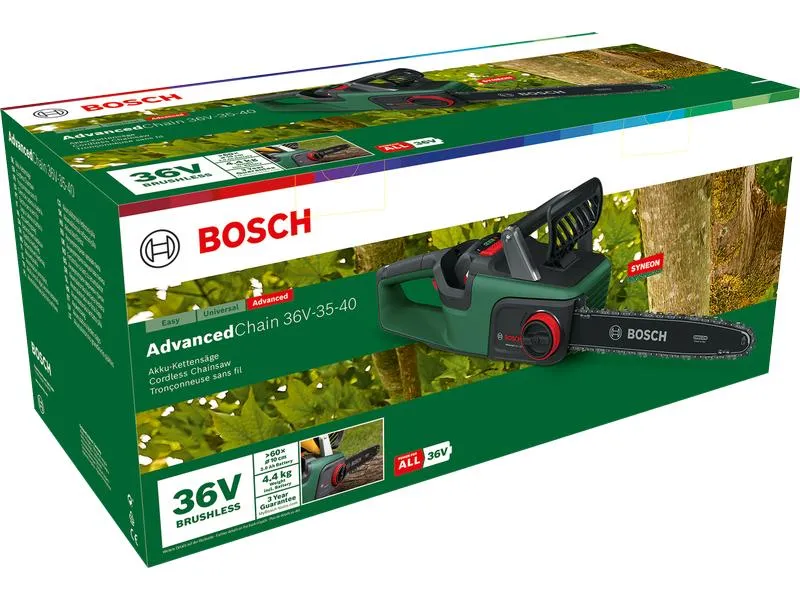 Bosch Akku-Kettensäge AdvancedChain Kit, 36 V-35-30, 2.0Ah Bosch Akku-Kettensäge AdvancedChain Kit, 36 V-35-30, 2.0Ah