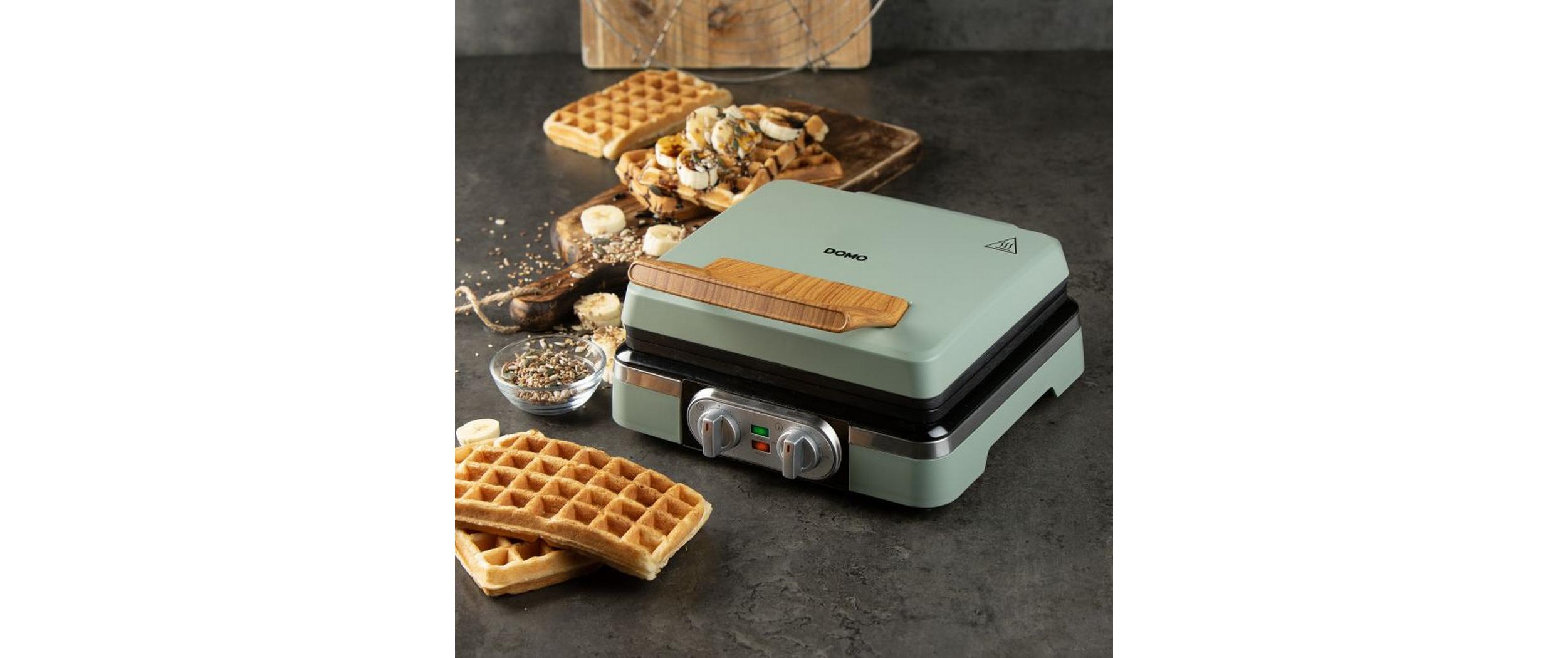 Domo Waffeleisen DO9279W , Mint