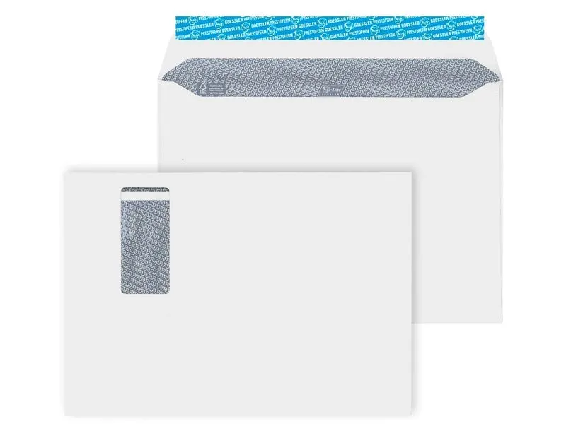 Goessler Couvert mit Fenster G-Line Revivo C4, Rechts, 250 Stück