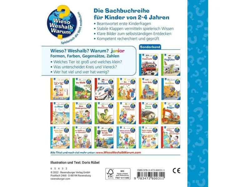 Ravensburger Kennst du Formen, Farben, Gegensätze und Zahlen Ravensburger Kennst du Formen, Farben, Gegensätze und Zahlen