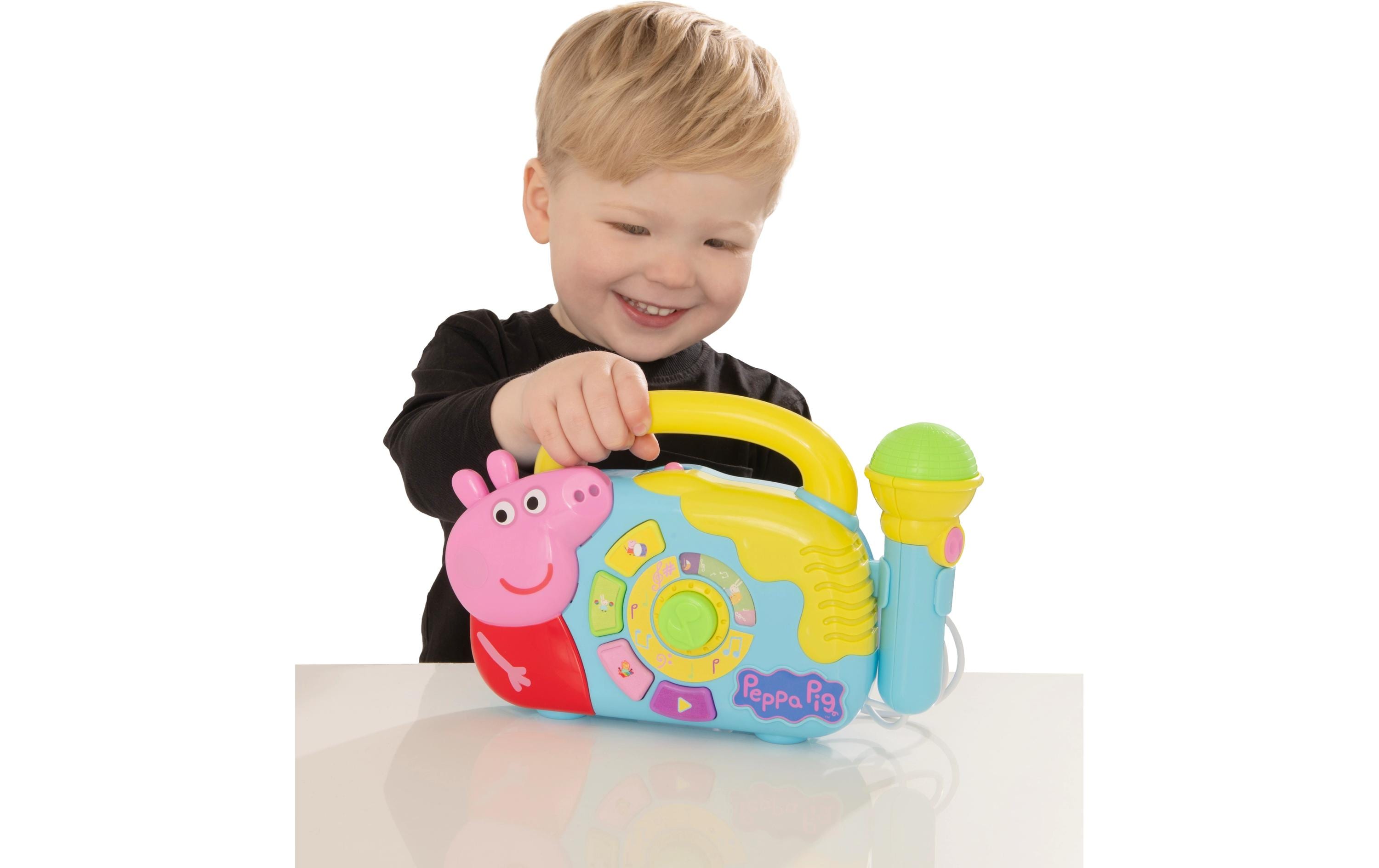 HTI Musikspielzeug Peppa Pig Boombox
