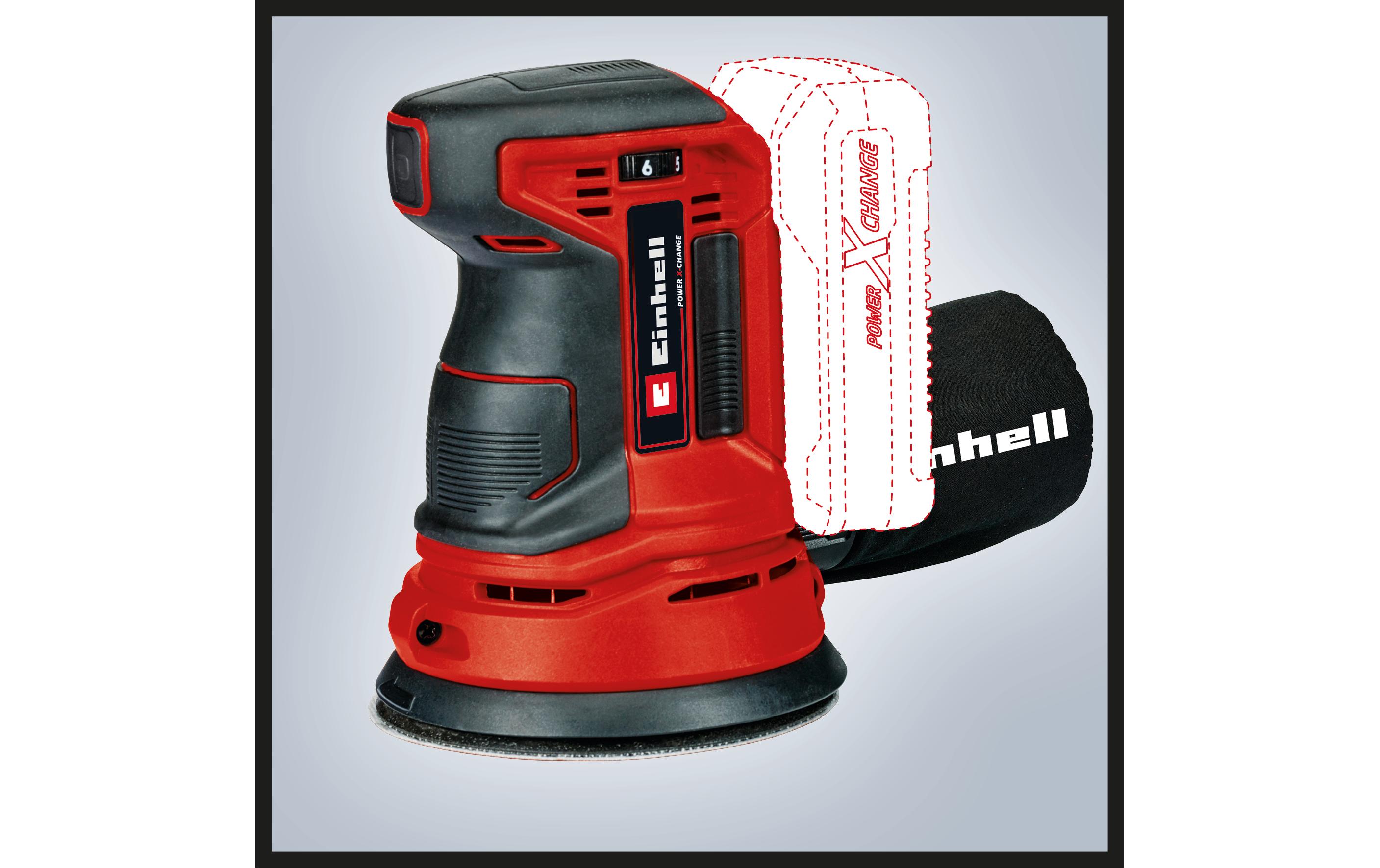 Einhell Akku-Exzenterschleifer TE-RS 18 Li – Solo