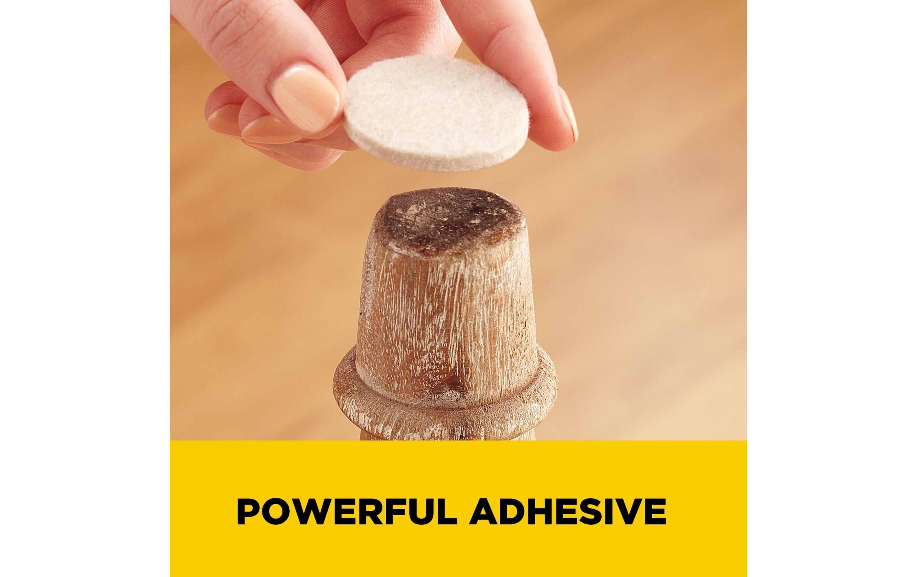 3M Filzgleiter Extra-Soft, Ø 22 mm, Beige, 8er Pack 3M Filzgleiter Extra-Soft, Ø 22 mm, Beige, 8er Pack