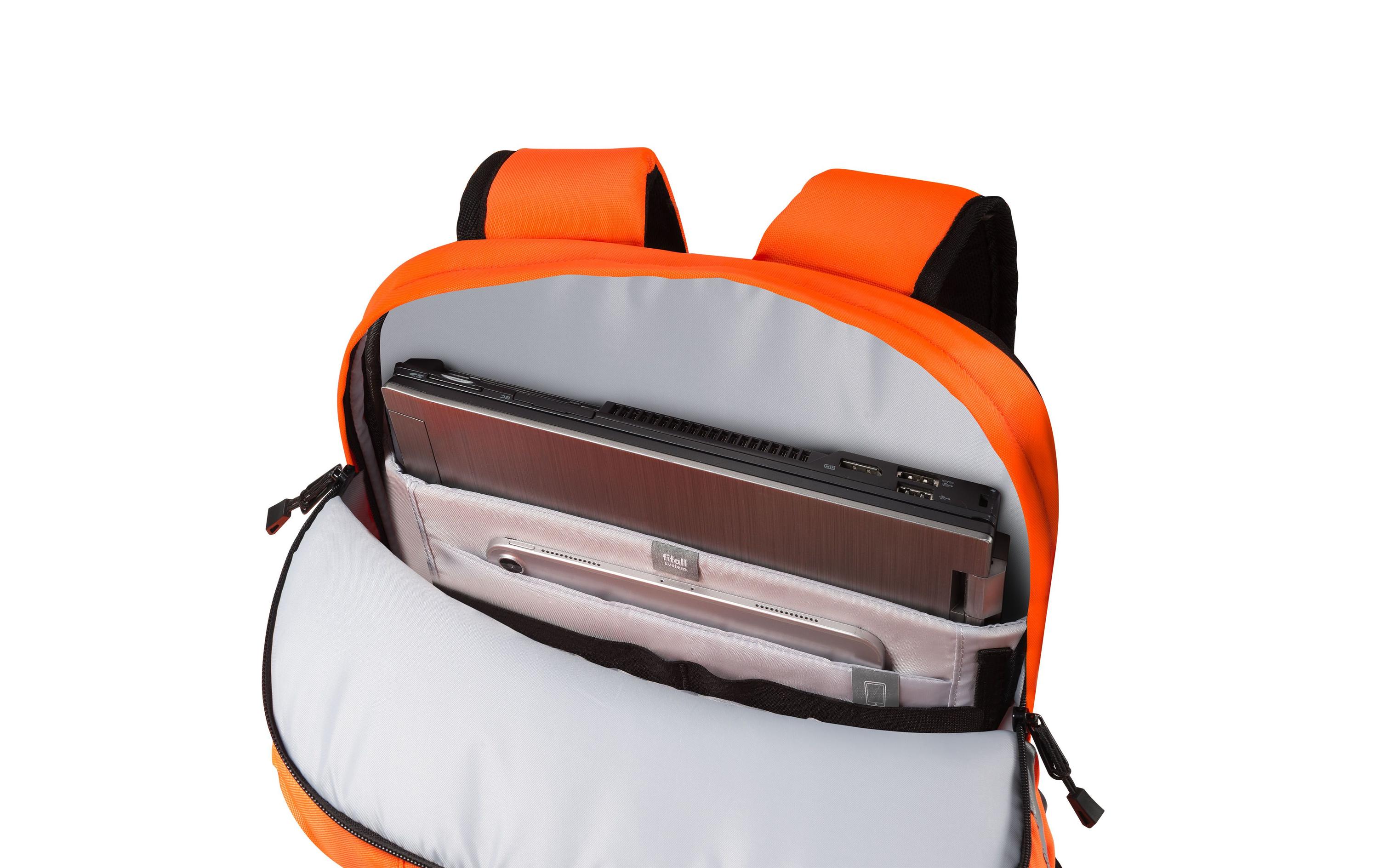 DICOTA Rucksack HI-VIS V-2 32-38 L – Orange
