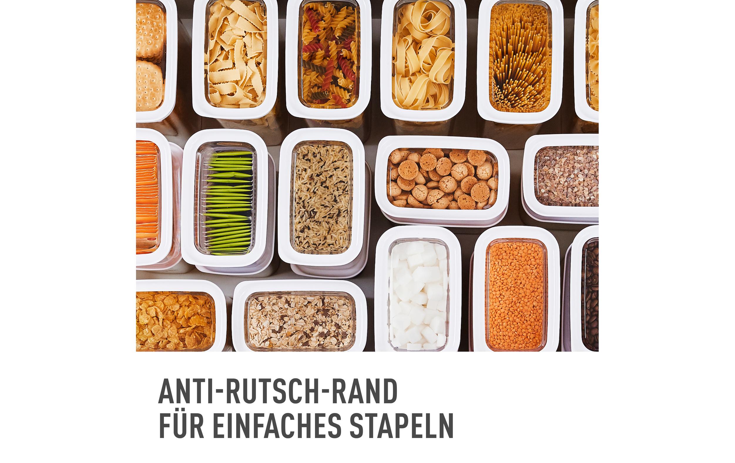 Emsa Vorratsdose Optima 5 Stück, 6.25 l, Transparent