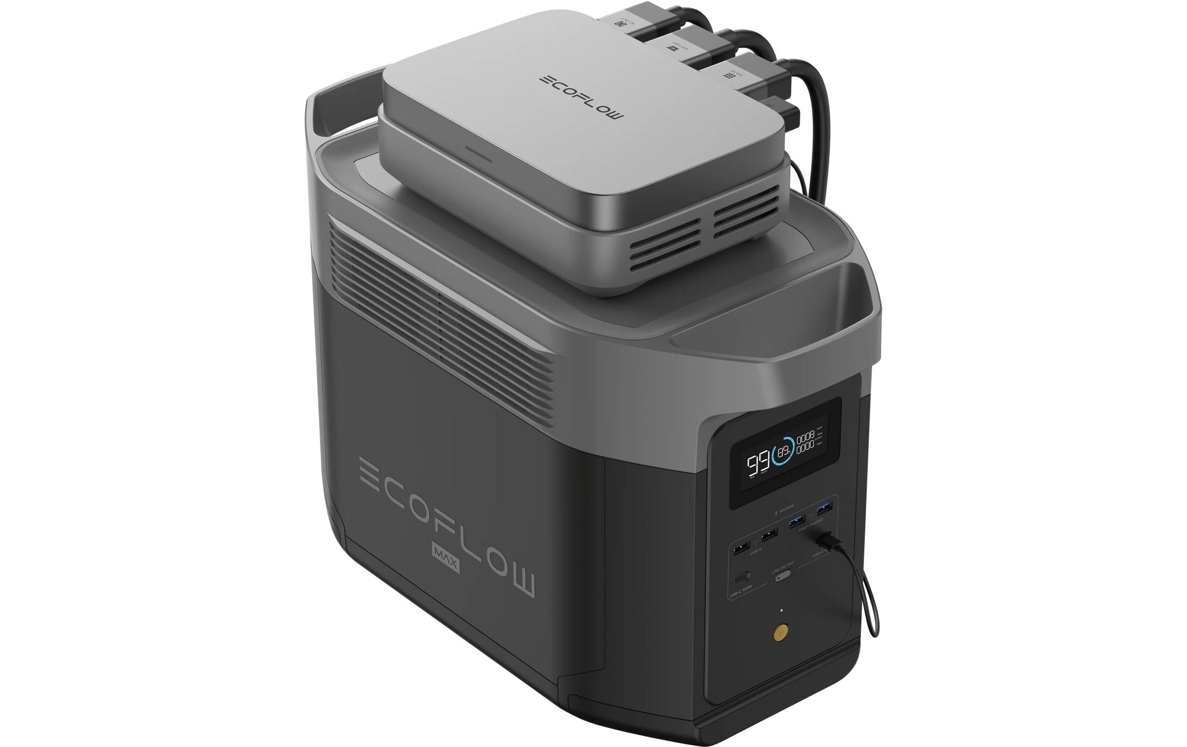 EcoFlow Smart Lüfter Schwarz