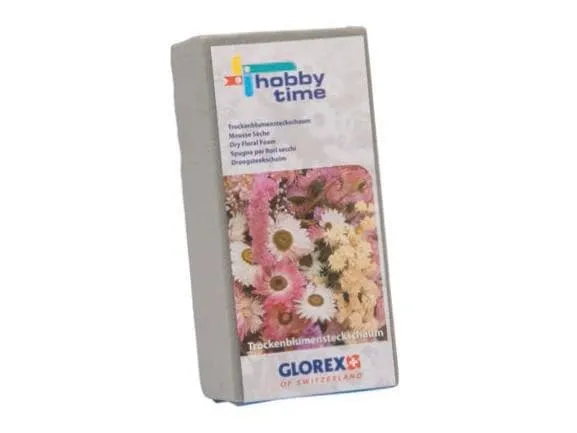 Glorex Steckschaum für Trockenblumen 23 x 11 x 7.5 cm Glorex Steckschaum für Trockenblumen 23 x 11 x 7.5 cm