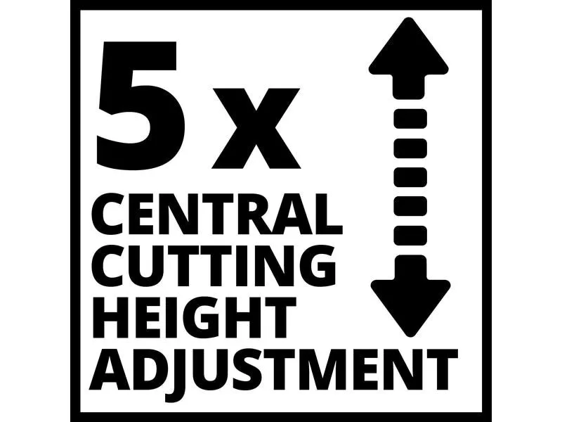 Einhell Akku-Rasenmäher GE-CM 36/33 Li (2 x 2.5Ah)