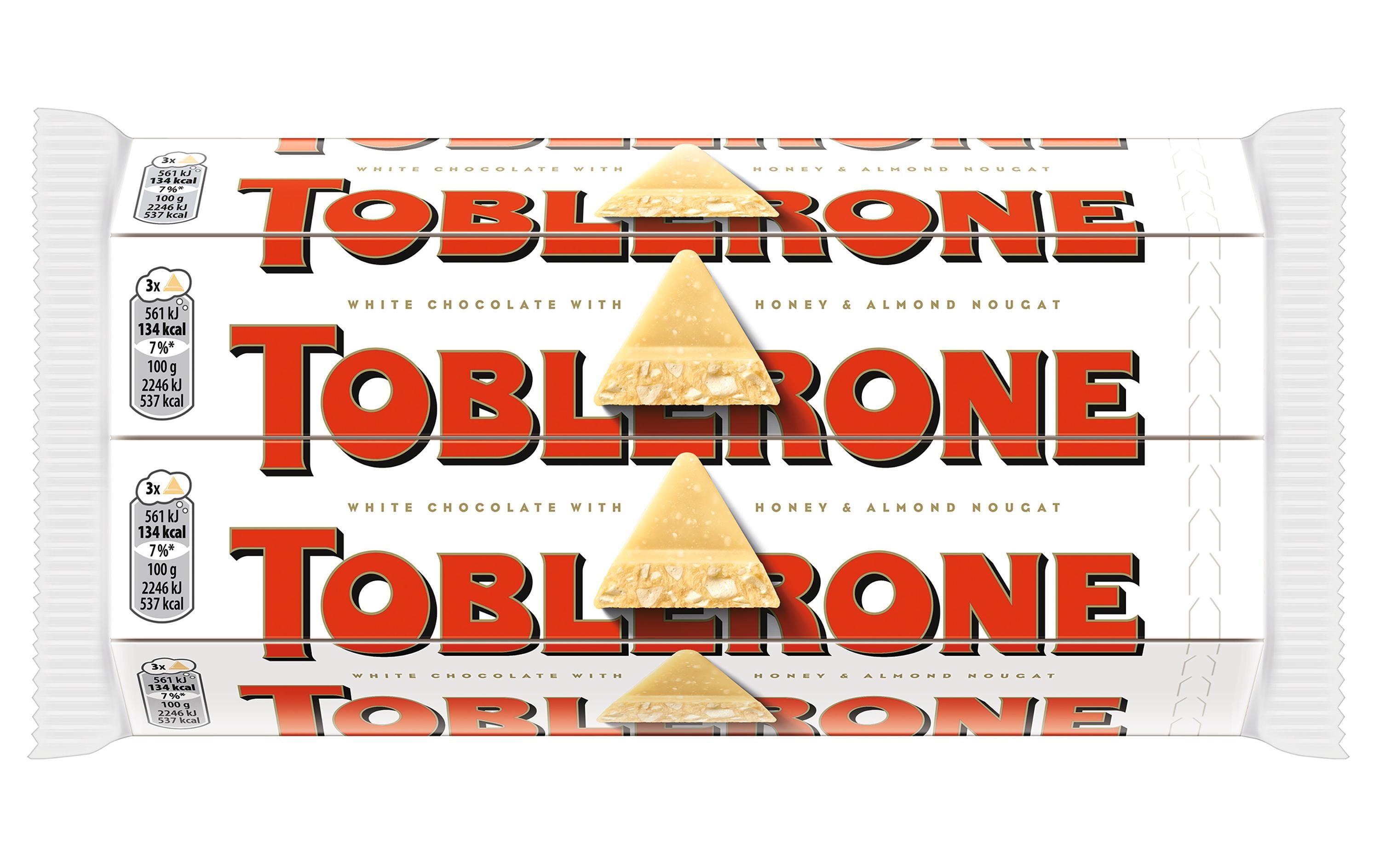 Toblerone Schokolade Toblerone weiss 5 x 100 g