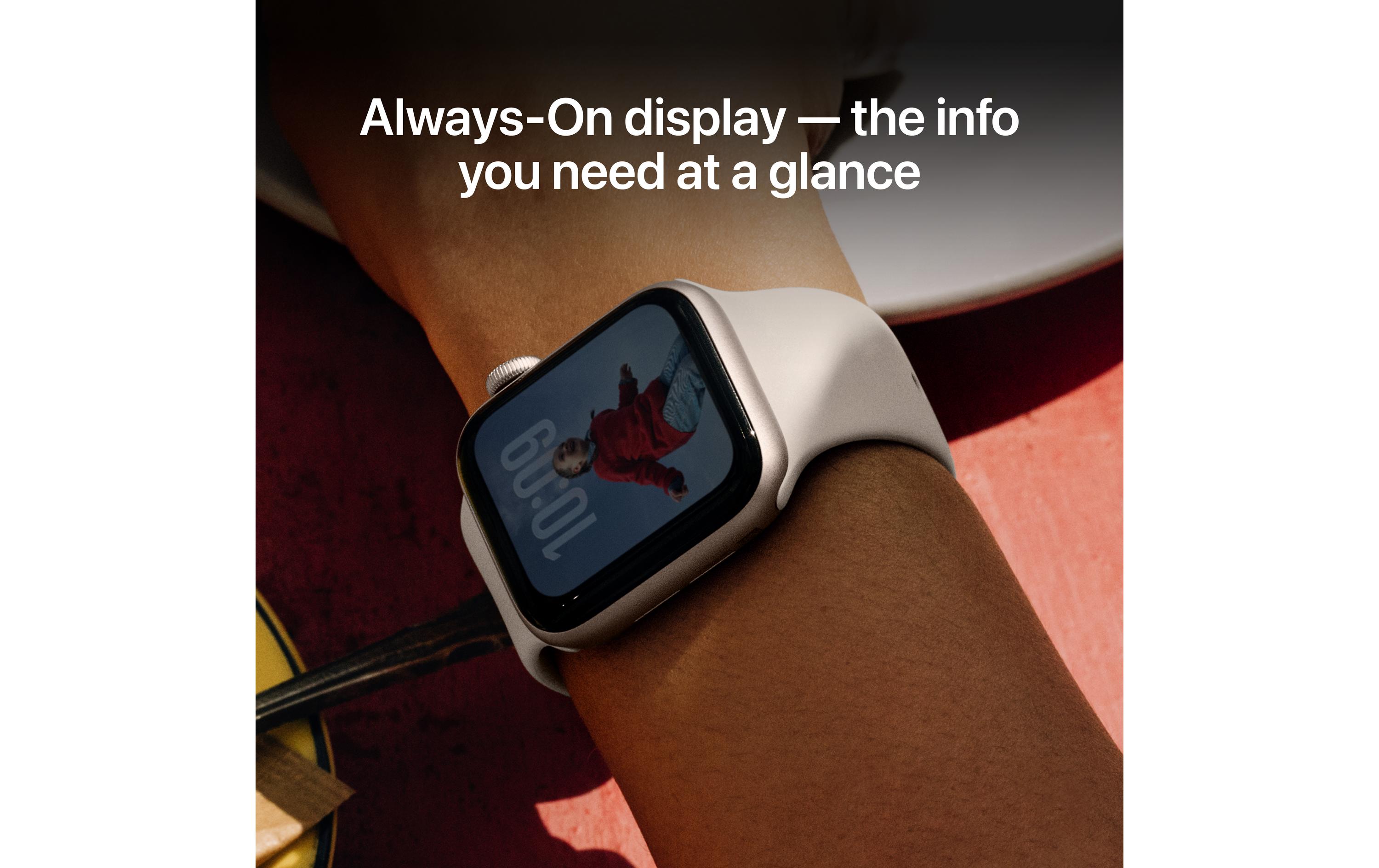 Apple Watch SE 3 40 mm LTE Sport Band Midnight S/M