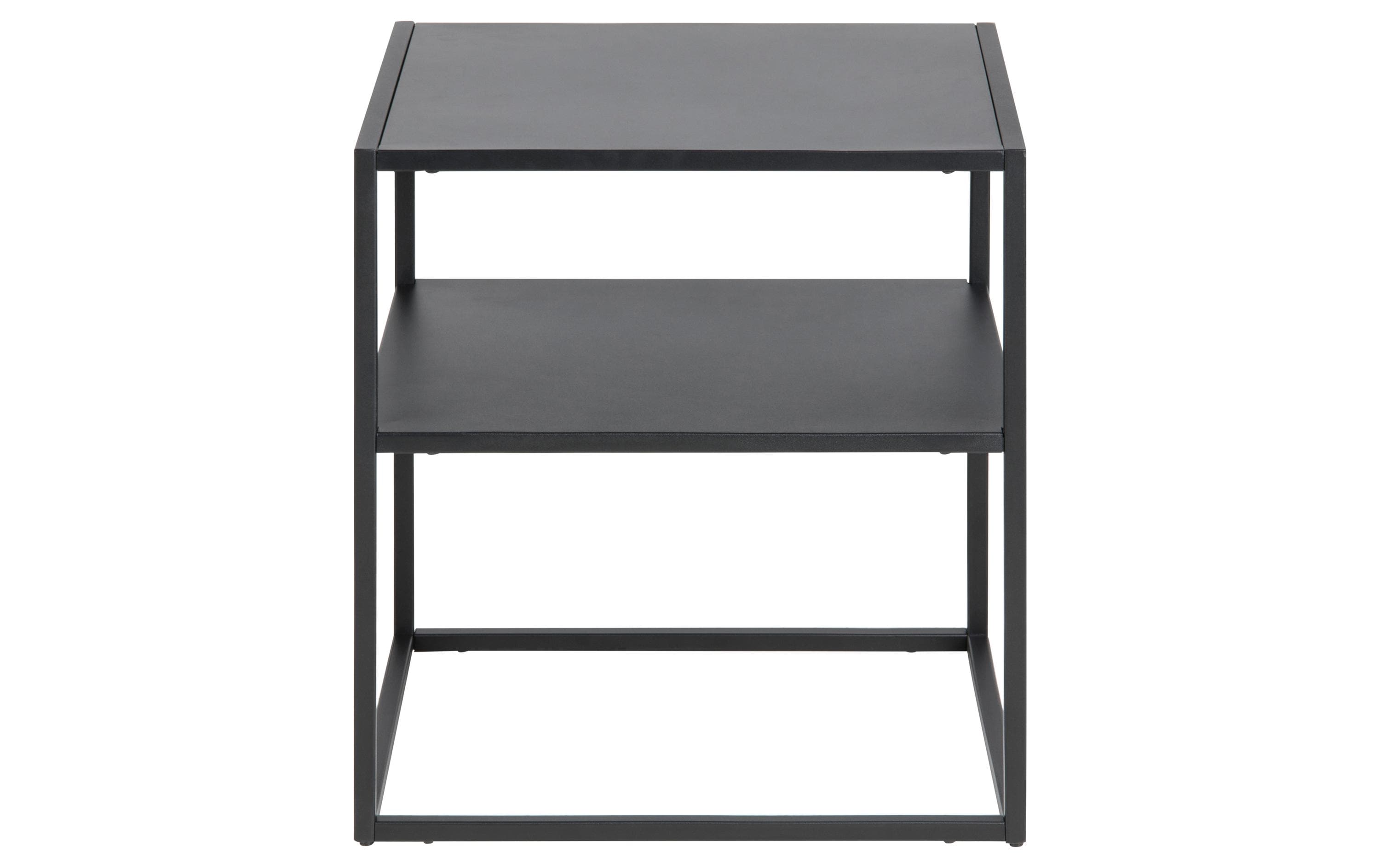 AC Design Beistelltisch Newton 45 x 40 x 50,5 cm, Schwarz