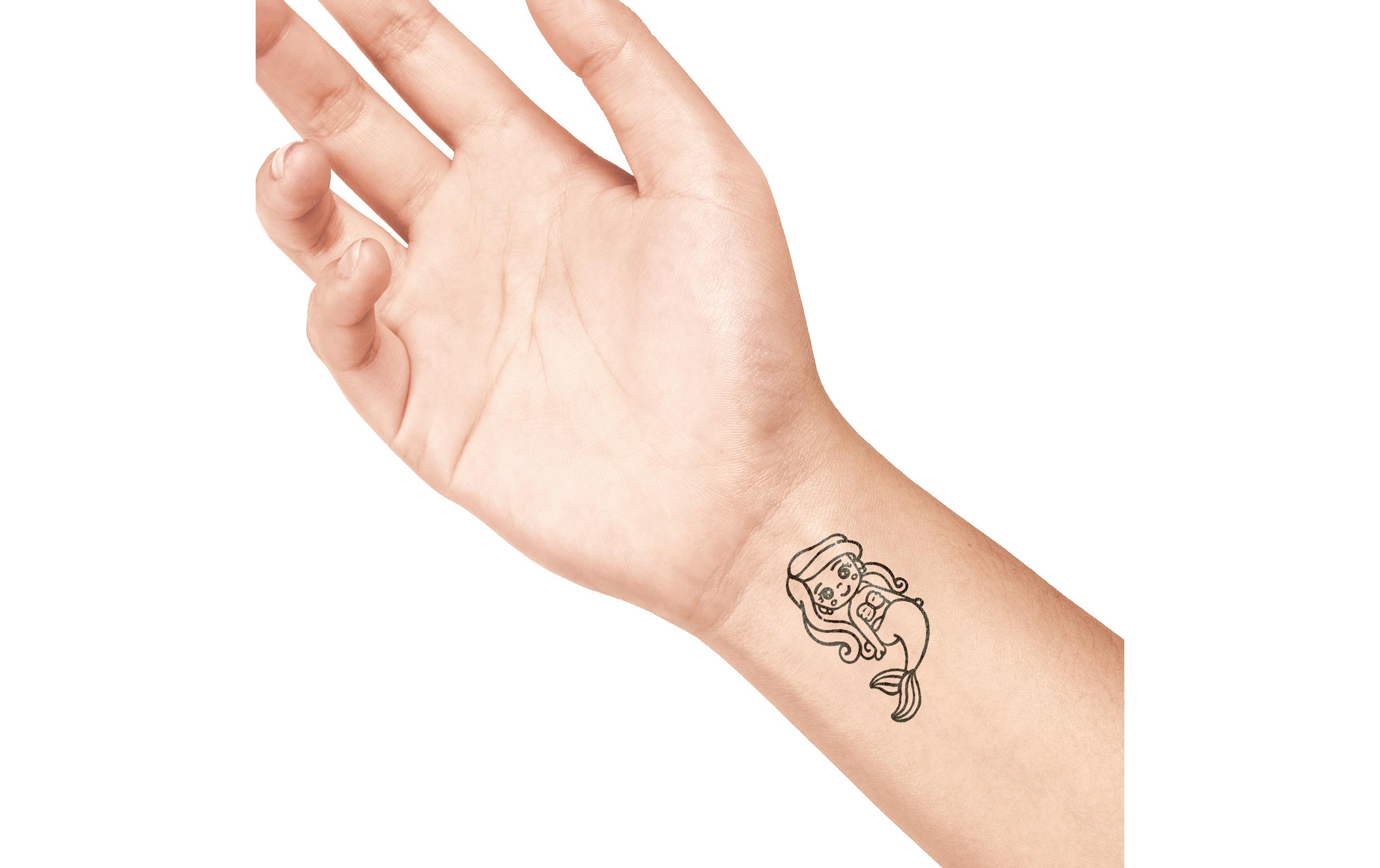 LaDot Tattoostempel Meerjungfrau Medium