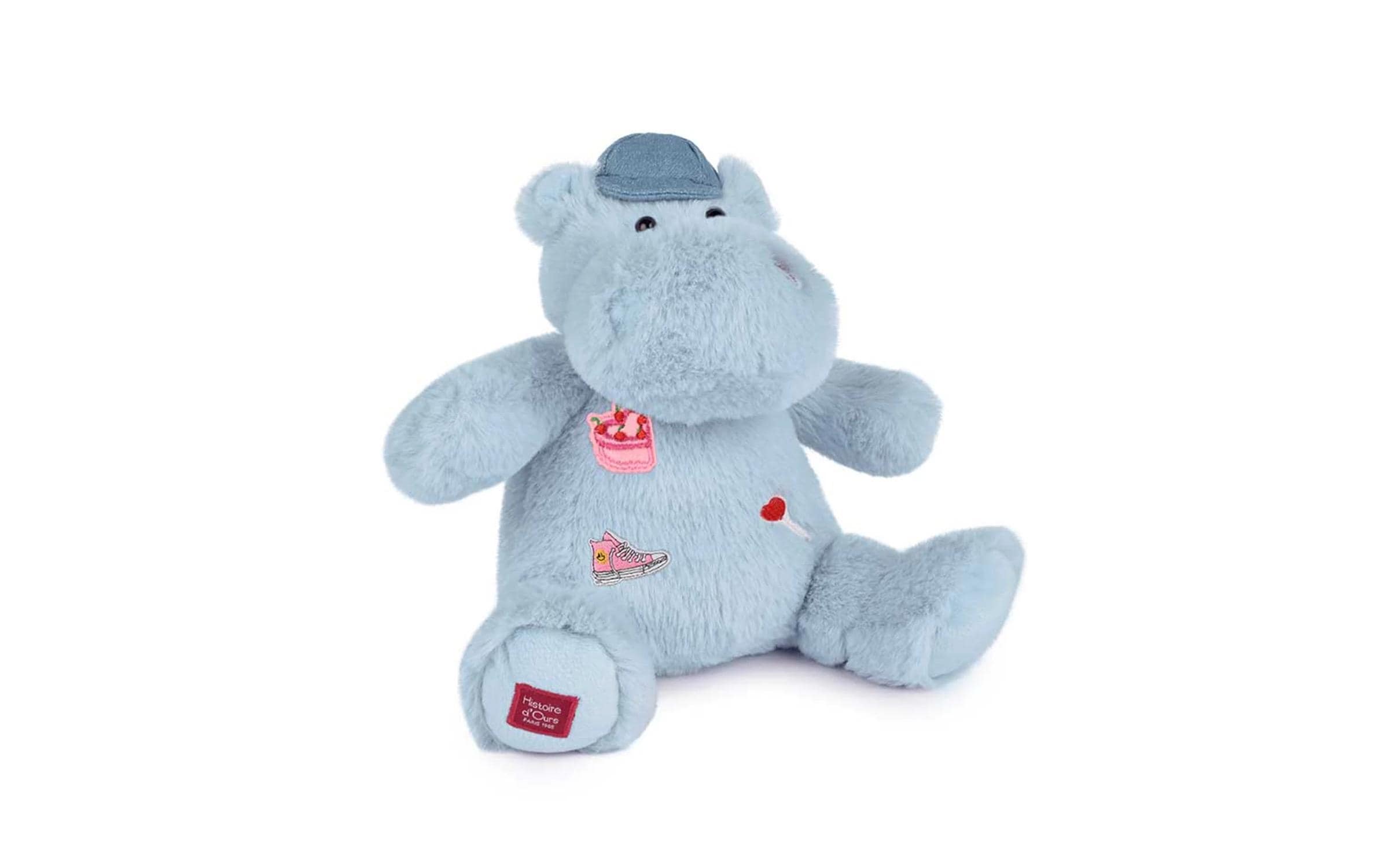DouDou et compagnie Hippo 20 cm, Hellblau DouDou et compagnie Hippo 20 cm, Hellblau