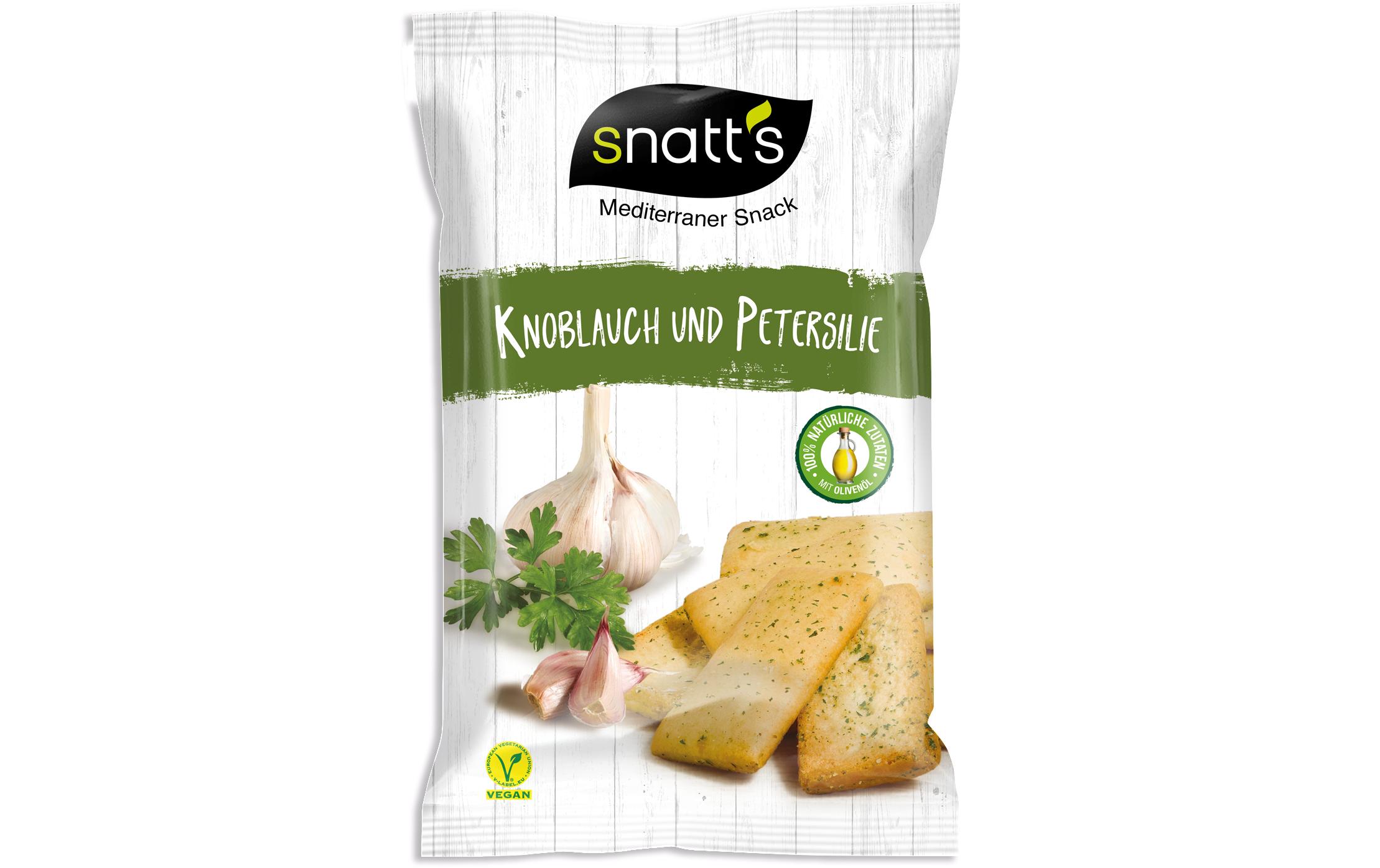 Snatt's Brotsnack Knoblauch & Petersilie 120 g