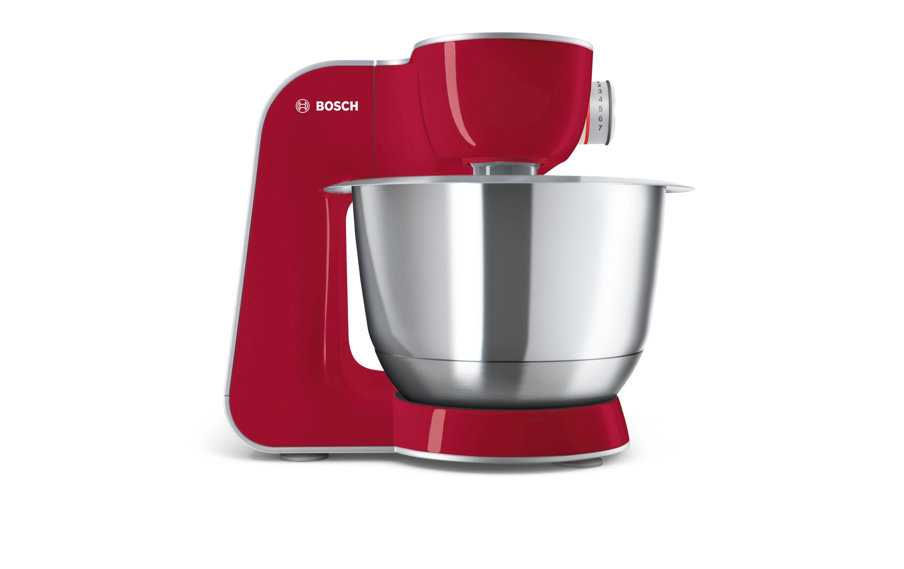 Bosch Küchenmaschine MUM58720 Rot/Silber