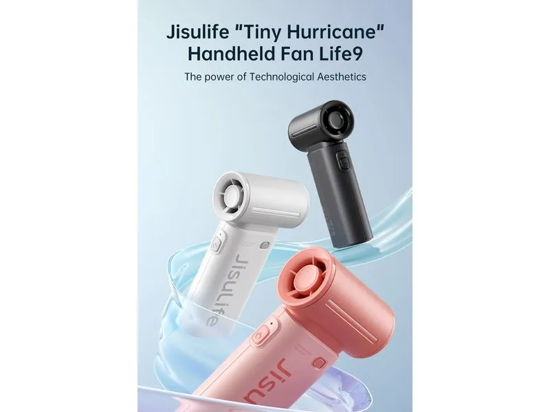 Jisulife Handventilator Fan 9 Grau