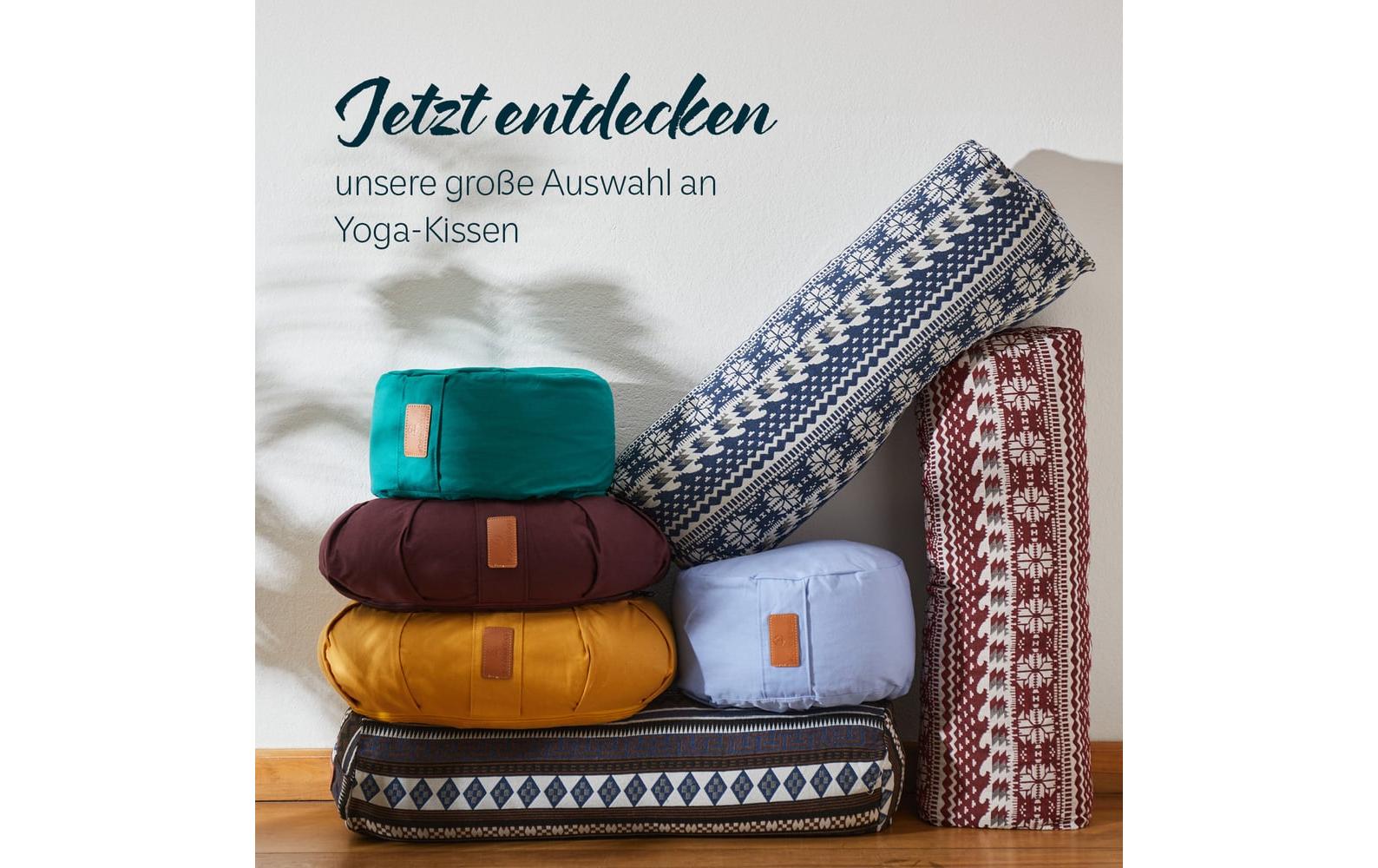 DoYourYoga Yoga-Kissen Ganesh Dunkelgrün