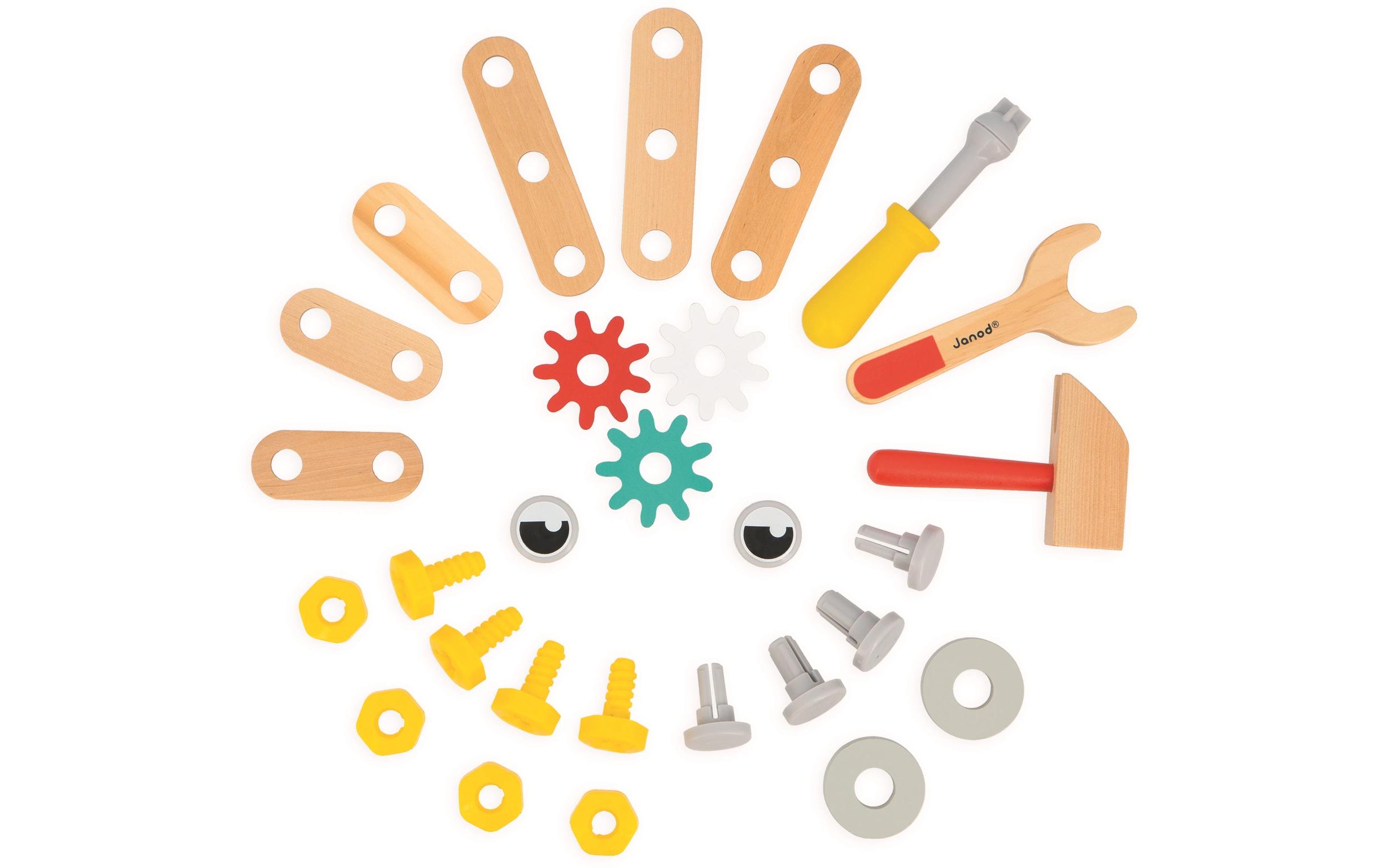 Janod Handwerker Roboter Werkzeugkasten