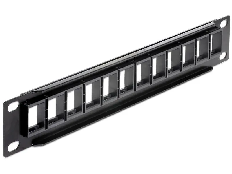 Delock Patchpanel Keystone 12-Port 10 Rack Delock Patchpanel Keystone 12-Port 10 Rack