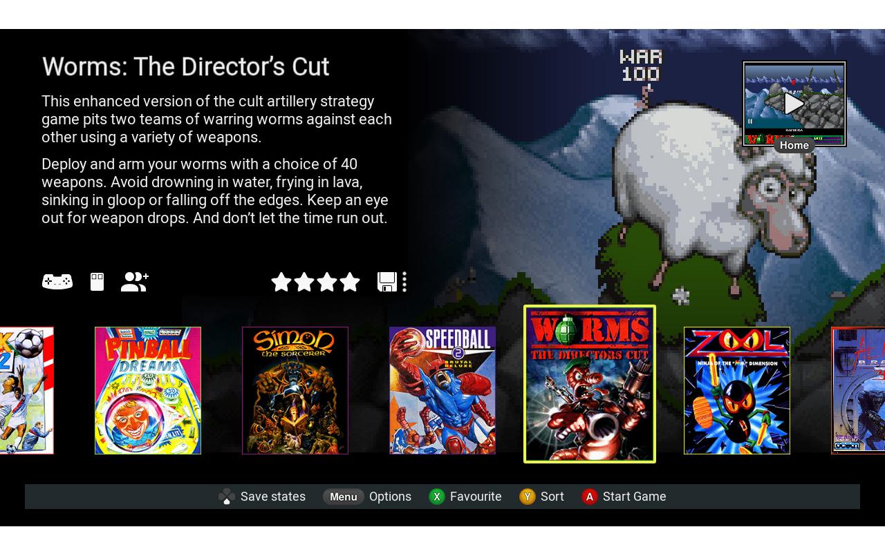 retro-bit Spielkonsole The A500 Mini