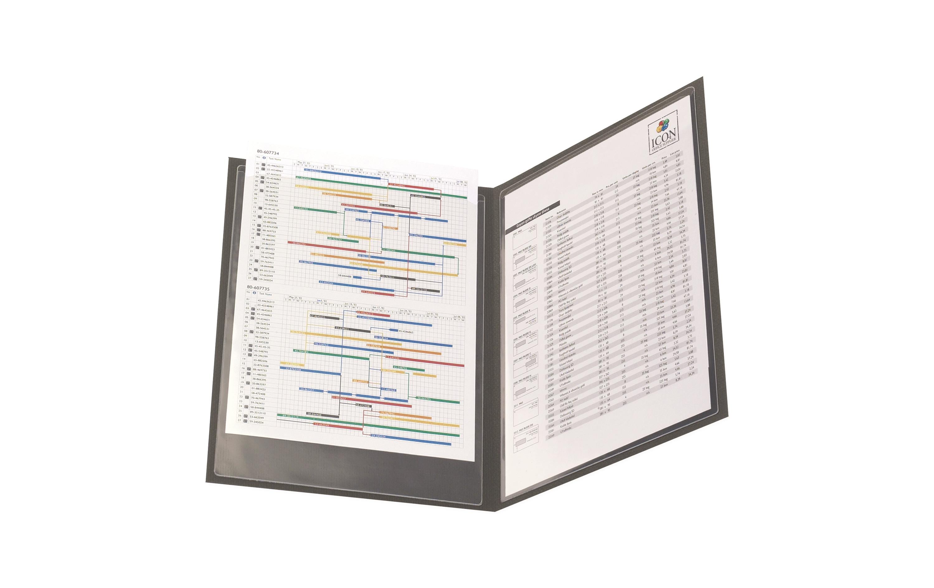 3L Sichthülle A4 Transparent, 10 Stück