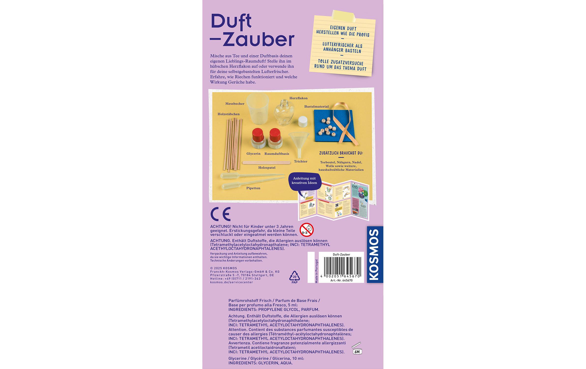 Kosmos Experimentierkasten Duft-Zauber Kosmos Experimentierkasten Duft-Zauber