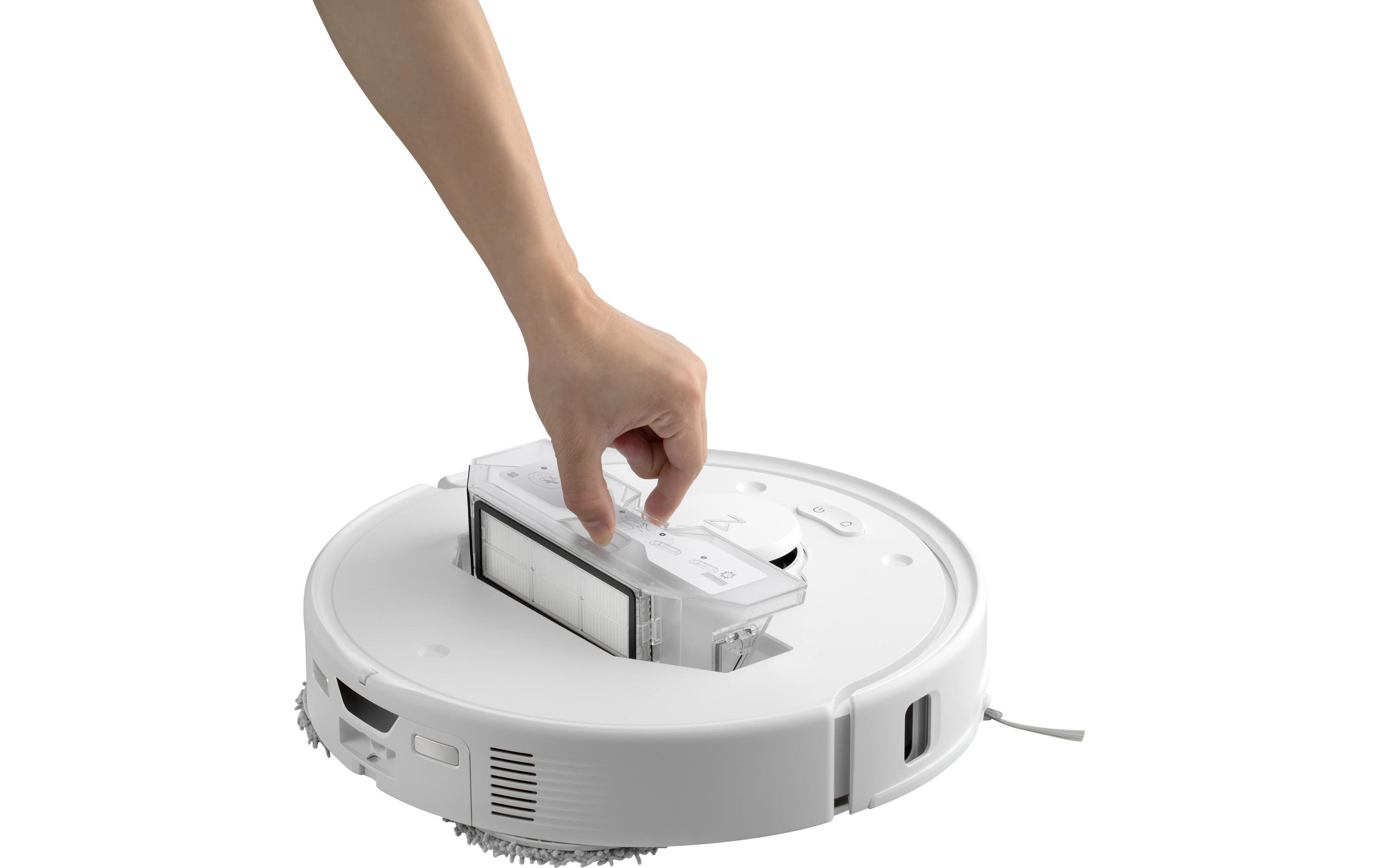 Roborock Saug- und Wischroboter Qrevo Curv 5A1 White