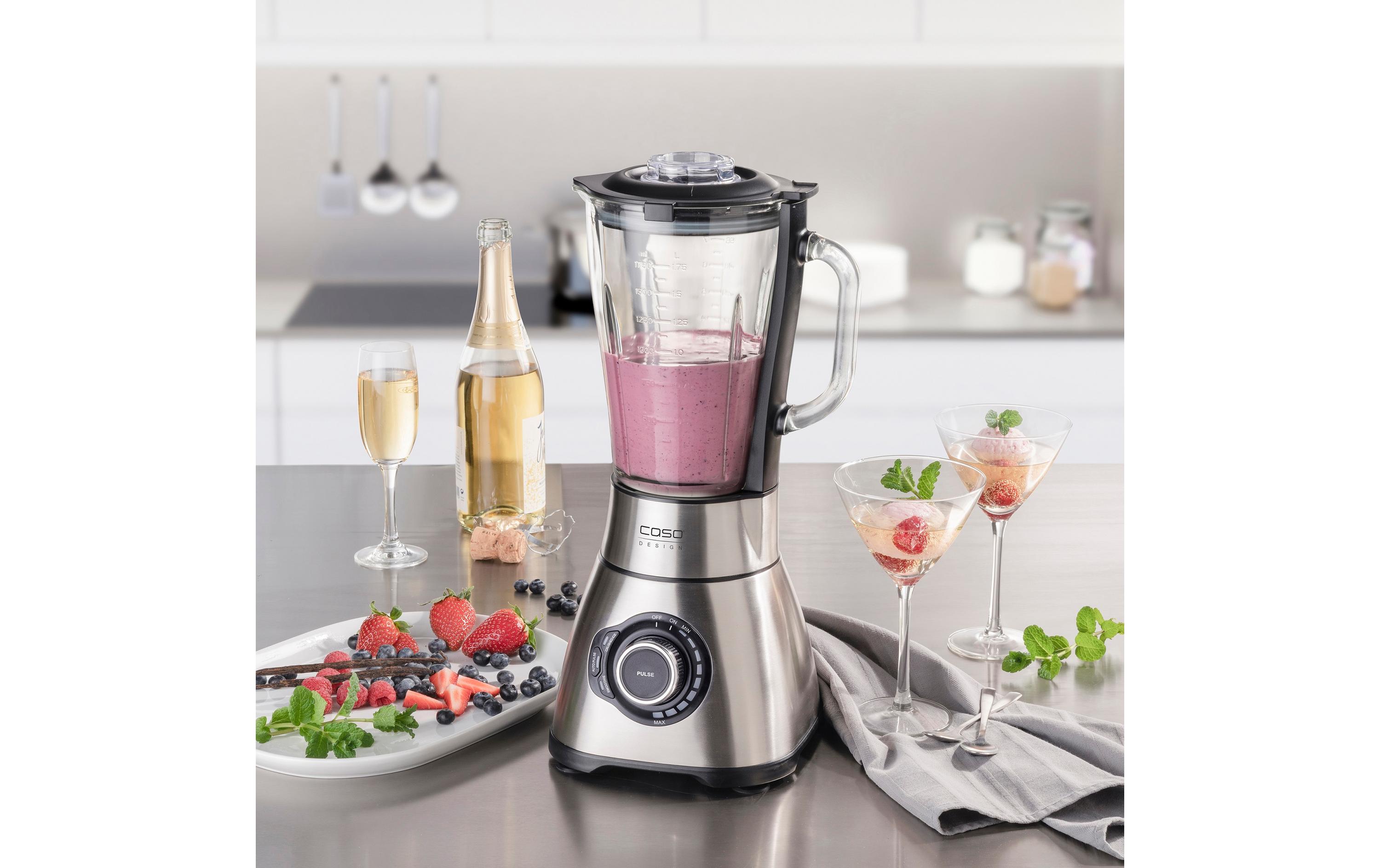 Caso Standmixer B 1800 PowerBlender Set Silber