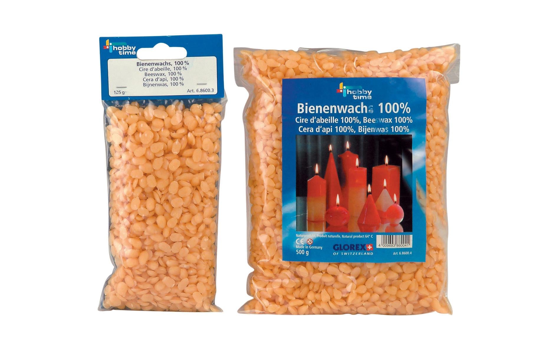 Glorex Bienenwachs 125g Orange