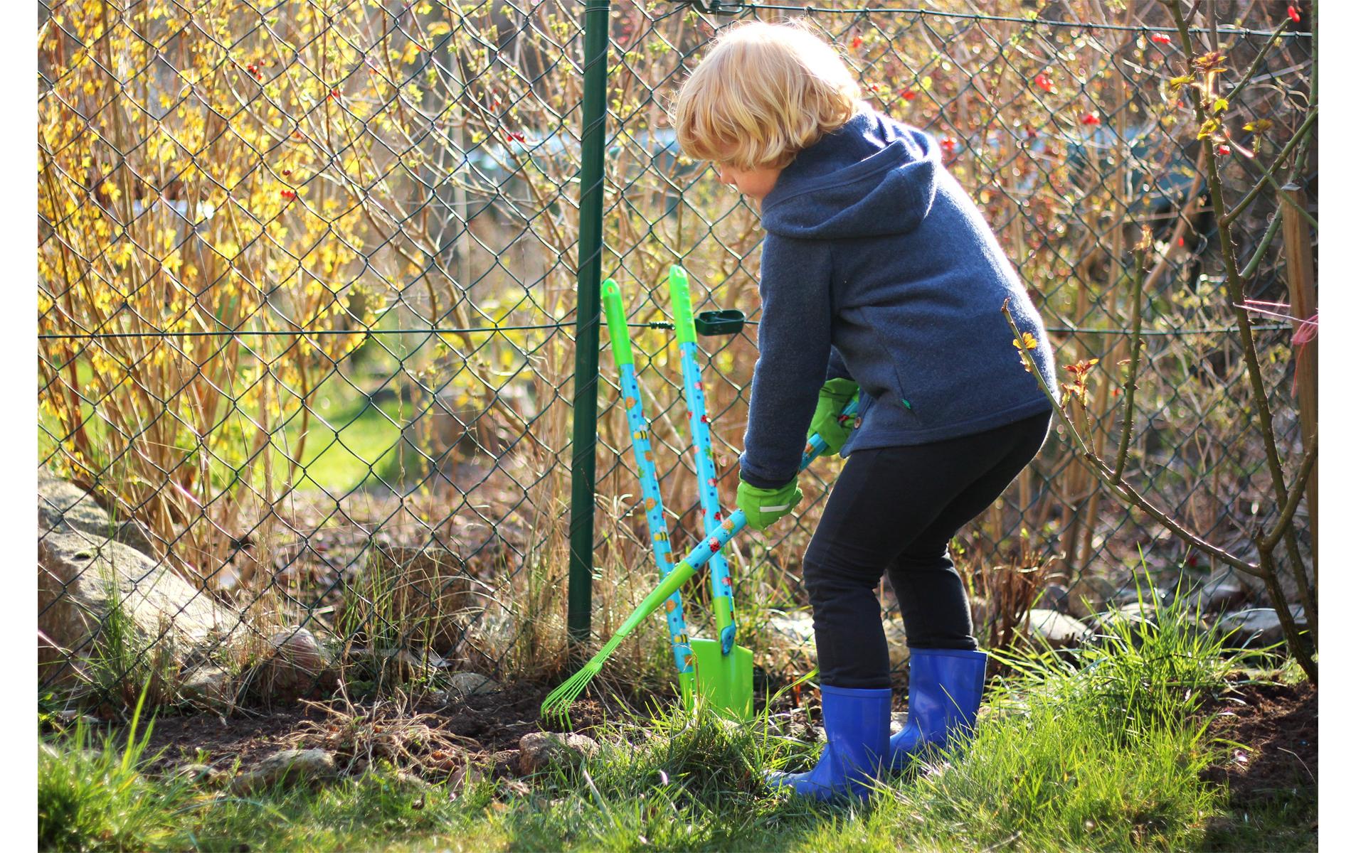 small foot Grosses Gartenset mit Schubkarre