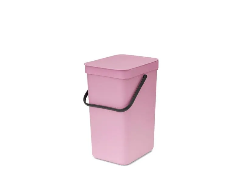Brabantia Recyclingbehälter Sort & Go 12 l, Rosa Brabantia Recyclingbehälter Sort & Go 12 l, Rosa