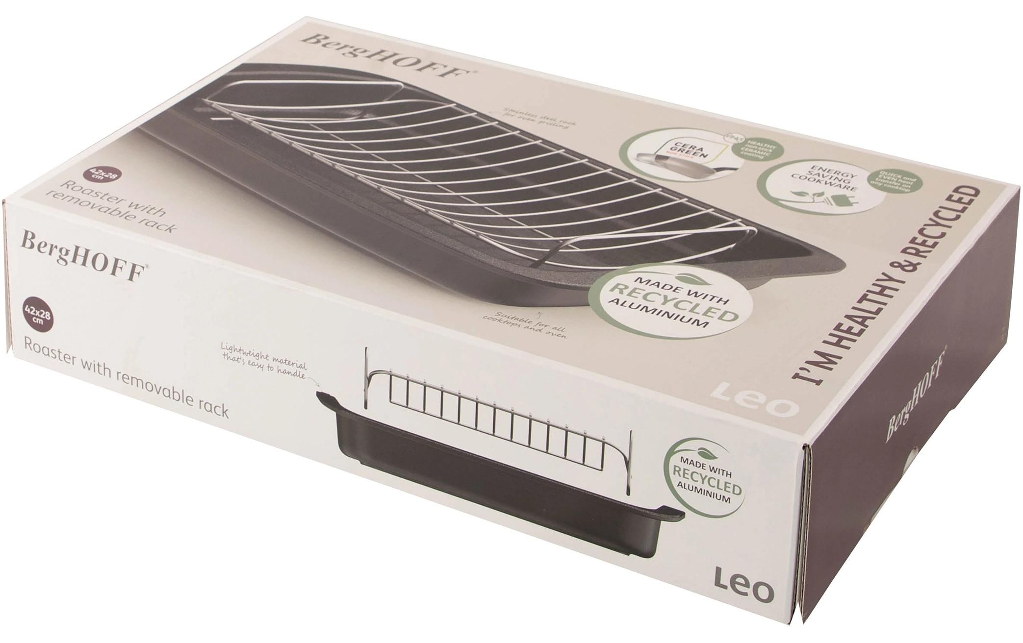 BergHOFF Bräter Leo Graphite 42 cm