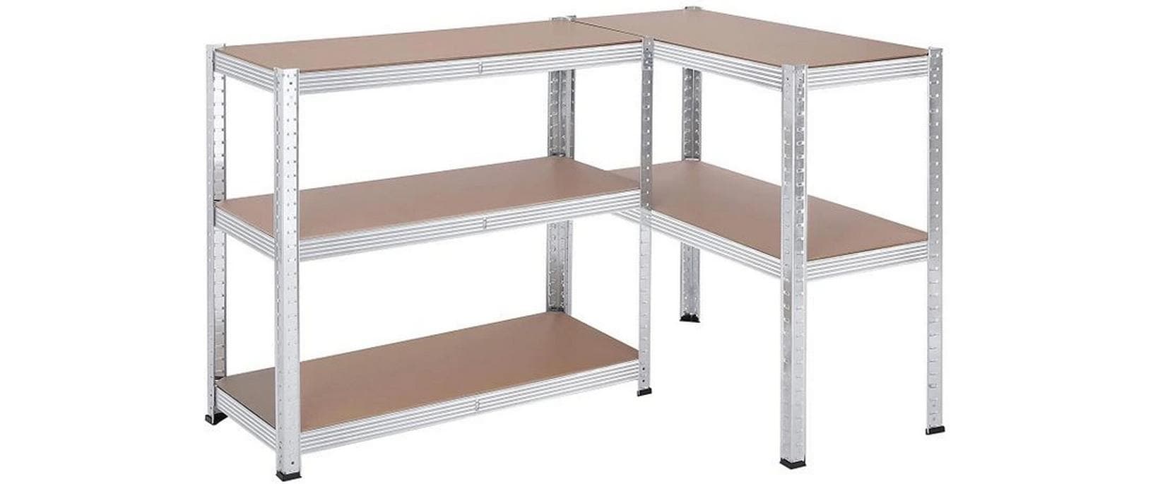 Songmics Regal 2 Stück, Silber Songmics Regal 2 Stück, Silber