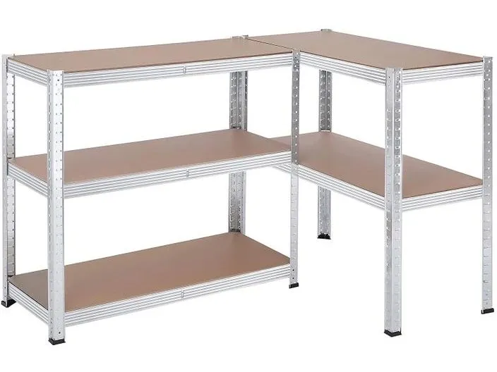Songmics Regal 2 Stück, Silber Songmics Regal 2 Stück, Silber