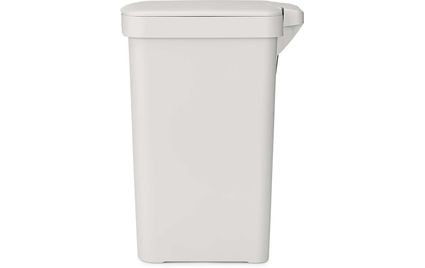 Brabantia Recyclingbehälter StepUp 16 l, Hellgrau