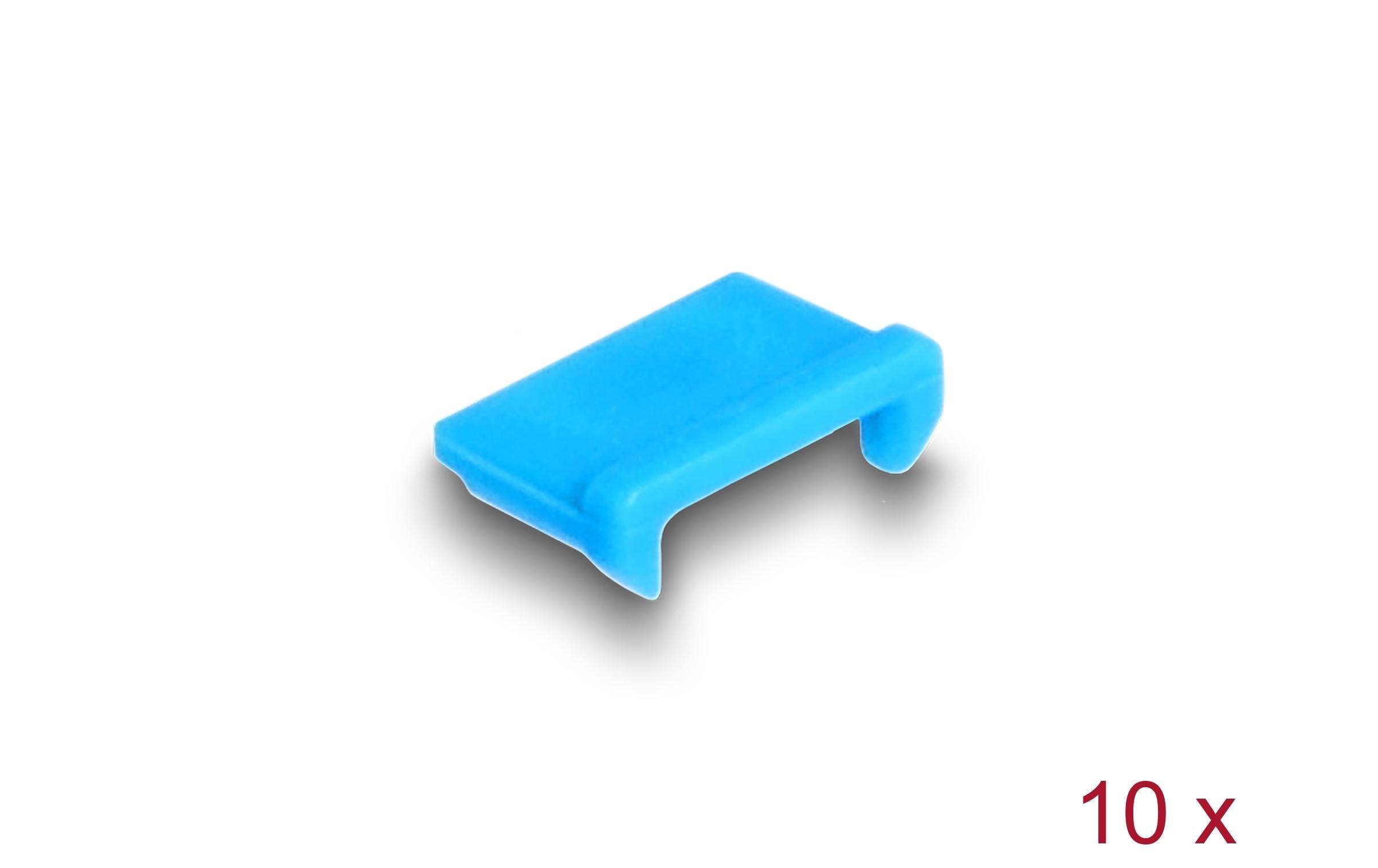 Delock Port Blocker für Micro USB Buchse 10 Stück Blau Delock Port Blocker für Micro USB Buchse 10 Stück Blau