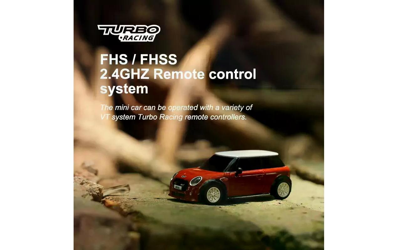 Turbo Racing Mini Cooper TR01, RTR, 1:76