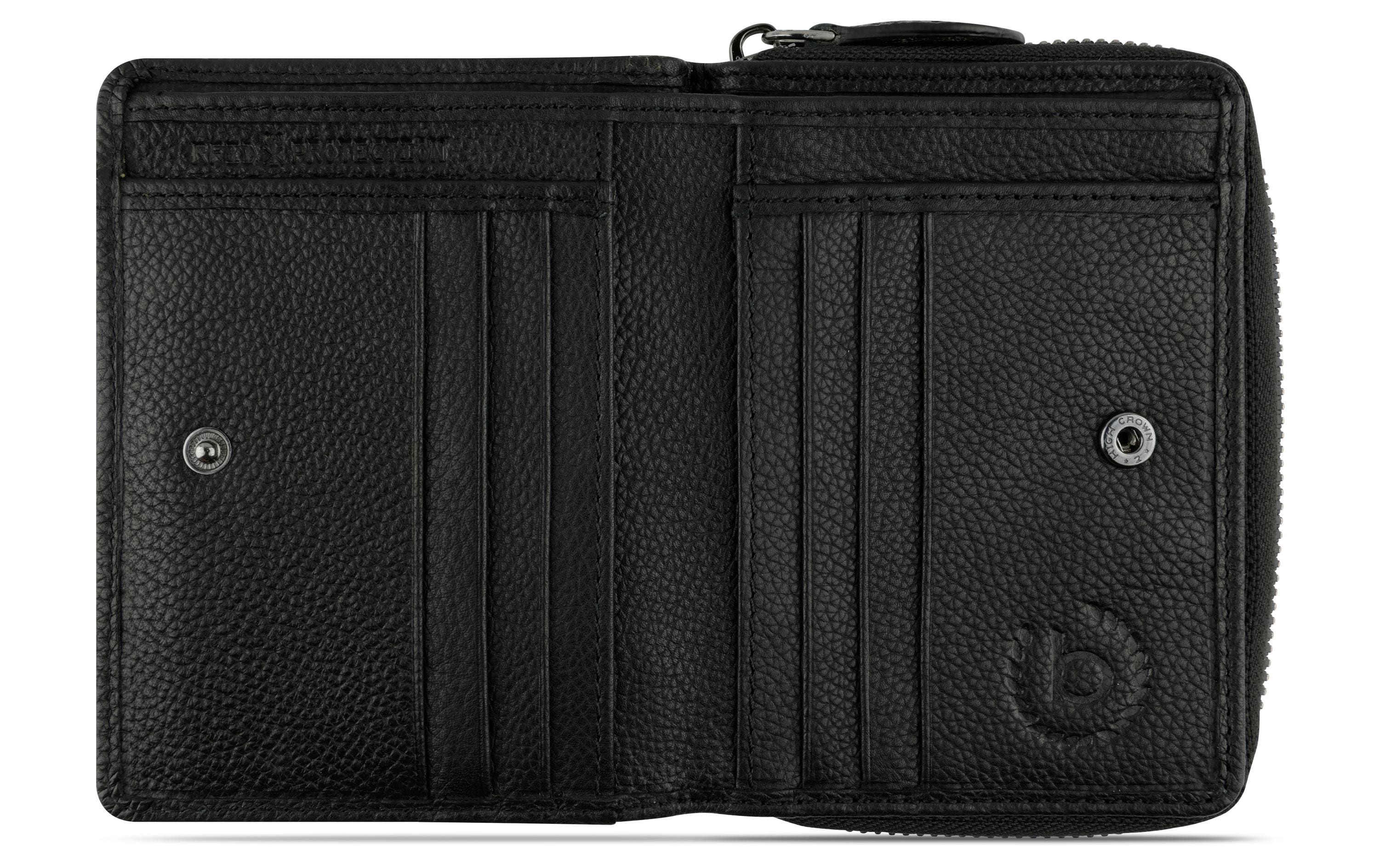 Bugatti Portemonnaie Bella 12 cm, Schwarz